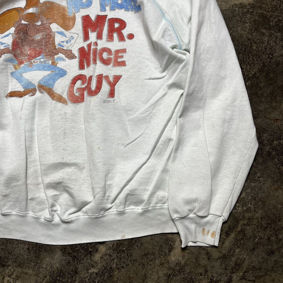 Vintage vintage 70s yosemite sam no more me nice guy sweatshirt Size US XL / EU 56 / 4 - 5 Thumbnail
