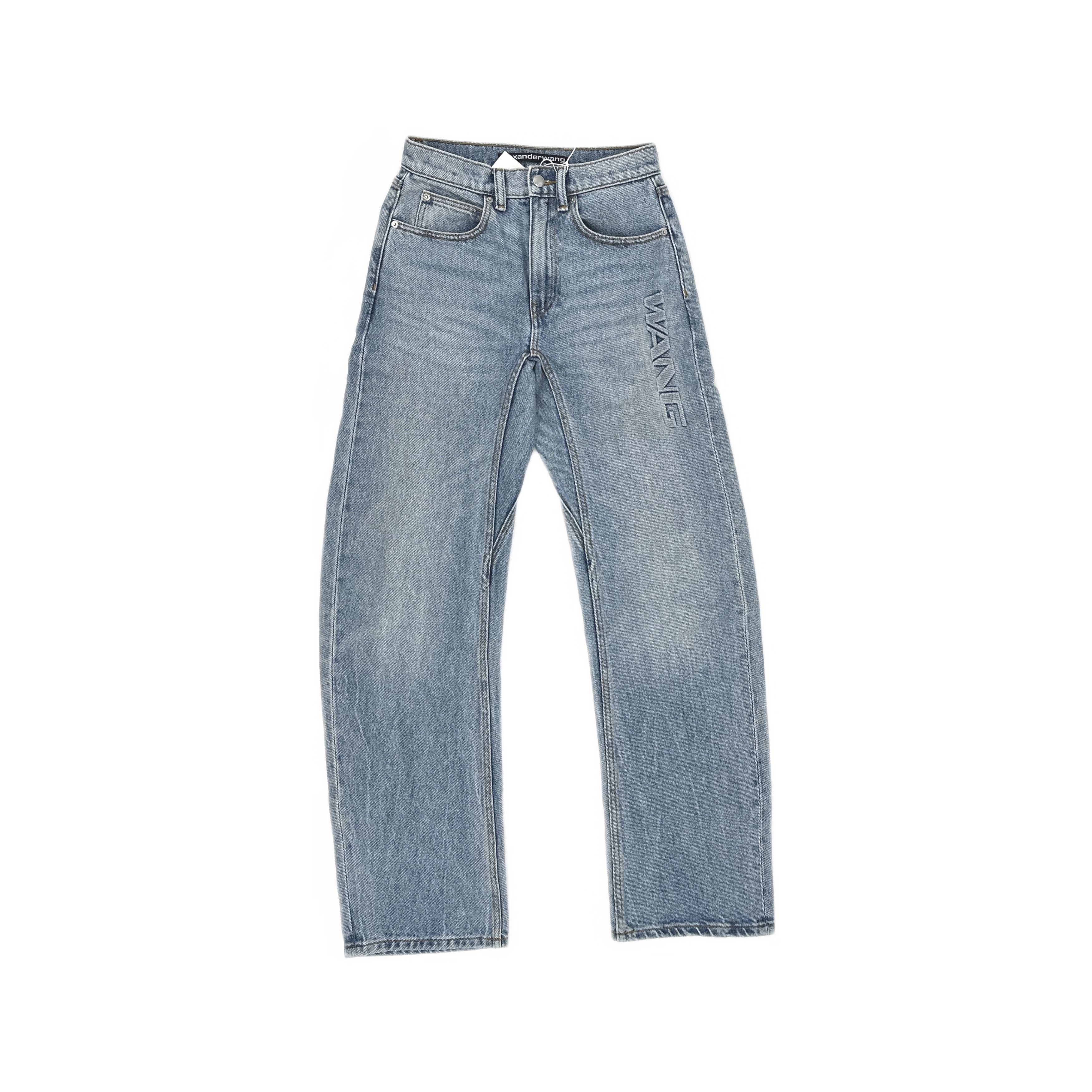 Alexander Wang Alexander Wang Bowed Gusset Logo Jeans Size 25 Size 25" / US 0 / IT 36 - 1 Thumbnail