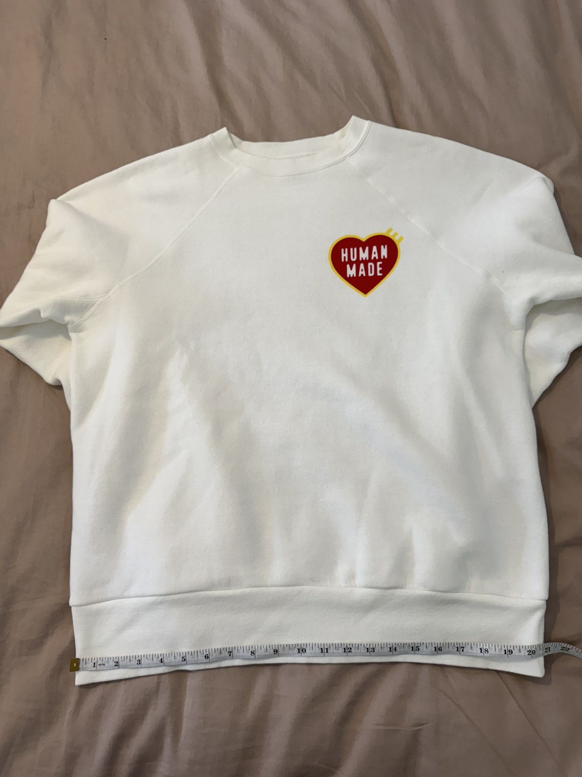 Human Made × Japanese Brand × Nigo Human Made heart logo crew neck Size US L / EU 52-54 / 3 - 12 Thumbnail