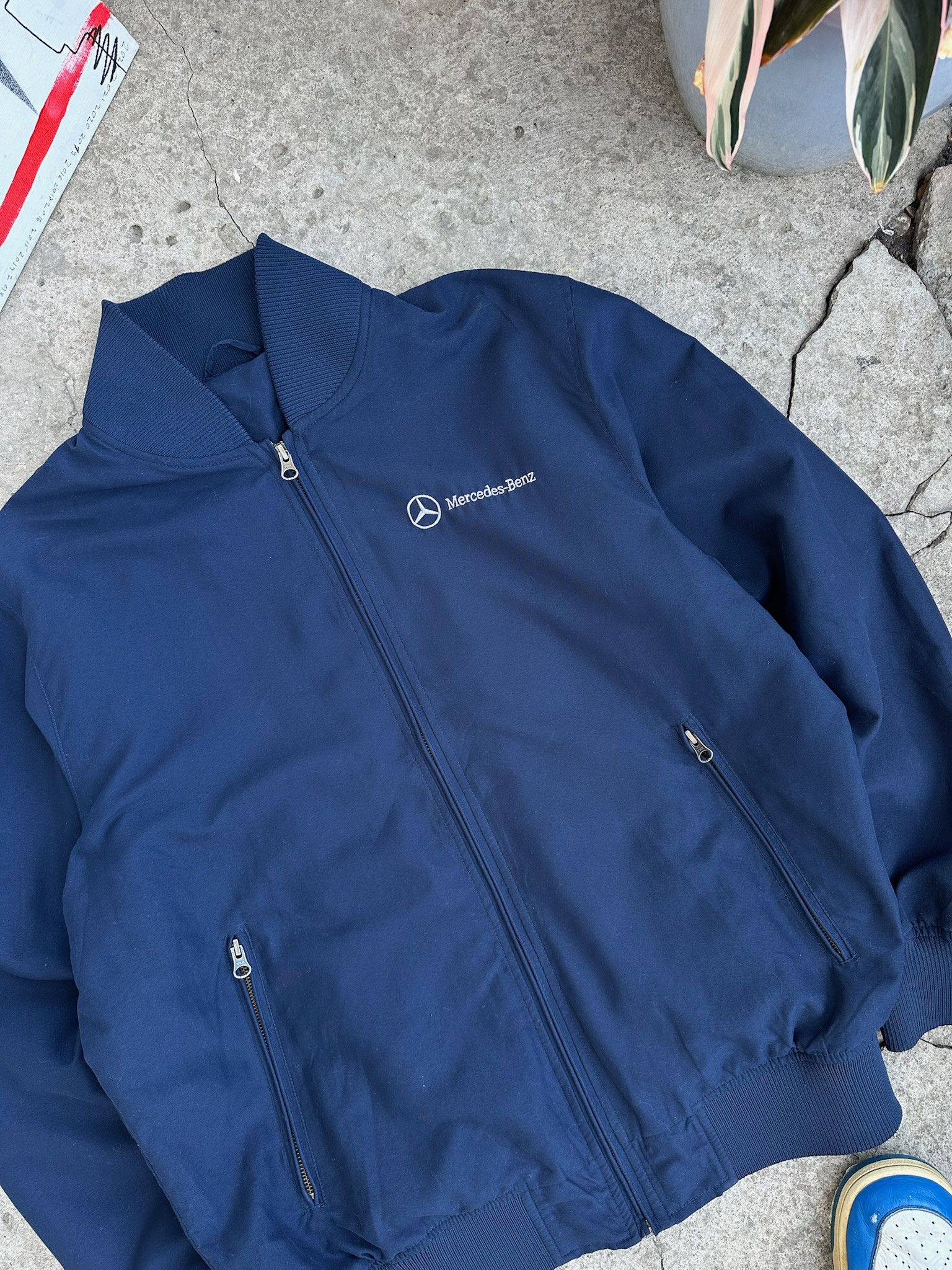 Mercedes-Benz Vintage mercedes benz jacket bomber Racing Formula Size US M / EU 48-50 / 2 - 9 Thumbnail