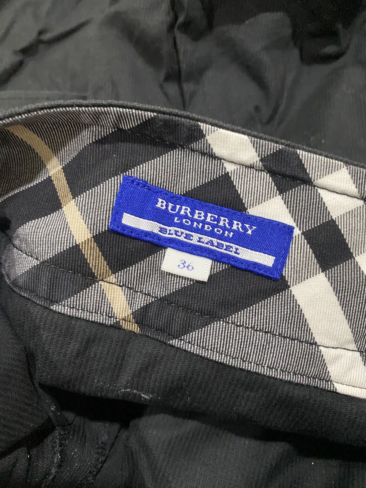 Burberry Burberry Blue Label Black Cotton Skirt Size 27" / US 4 / IT 40 - 3 Thumbnail