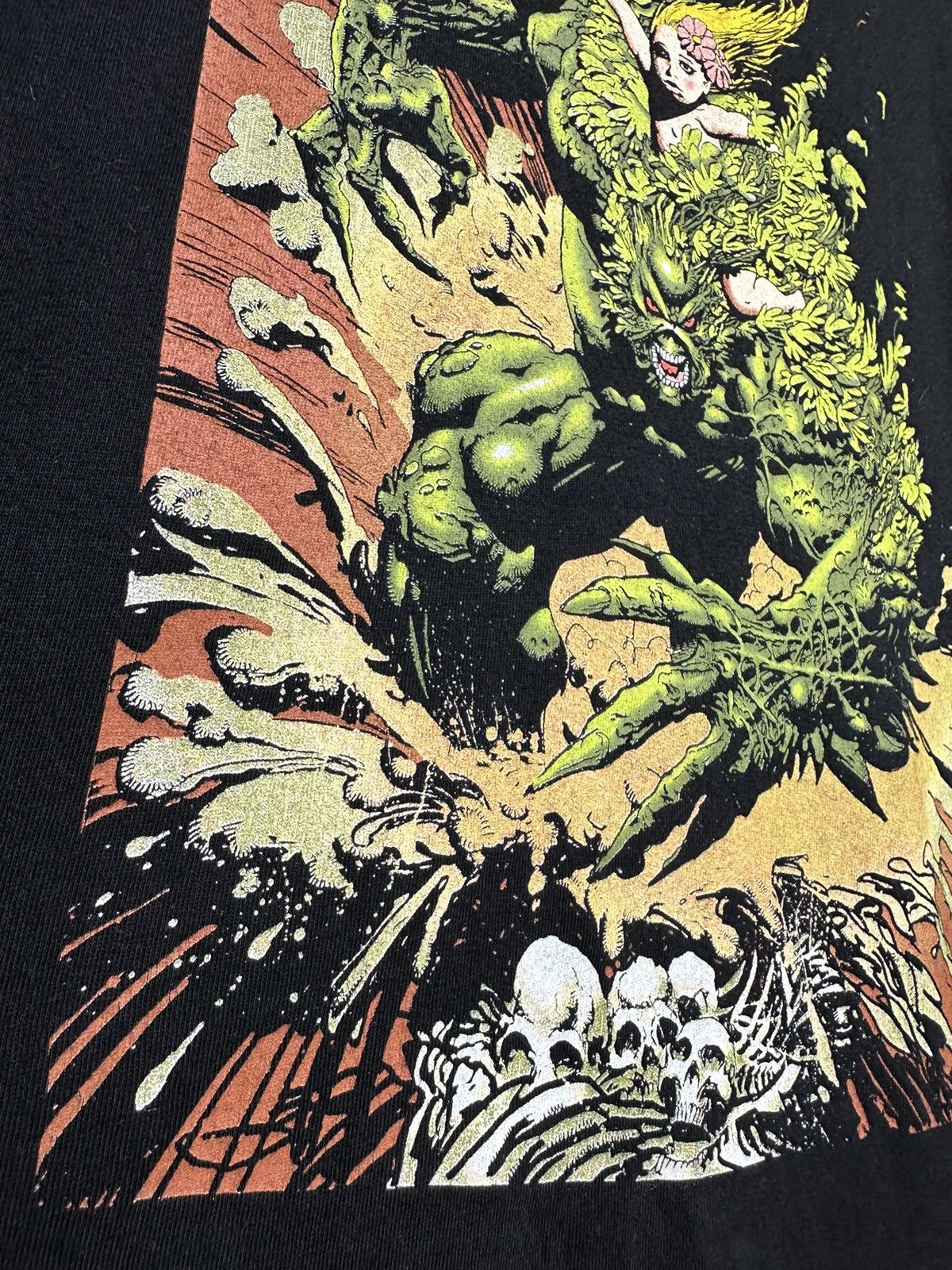 Hanes Vintage 1994 Swamp Thing DC Comics Graphitti T-shirt Size XL Size US XL / EU 56 / 4 - 7 Thumbnail