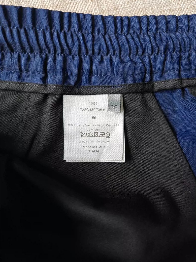 Dior Dior Men's wool casual leg-tied sports sweatpants 2501-Next Size US 40 / EU 56 - 4 Thumbnail