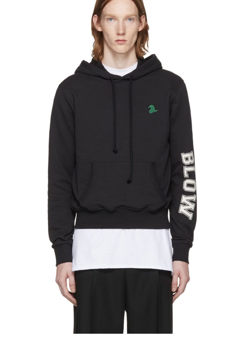 image of Raf Simons Blow Hoodie in Black, Men's (Size Small)