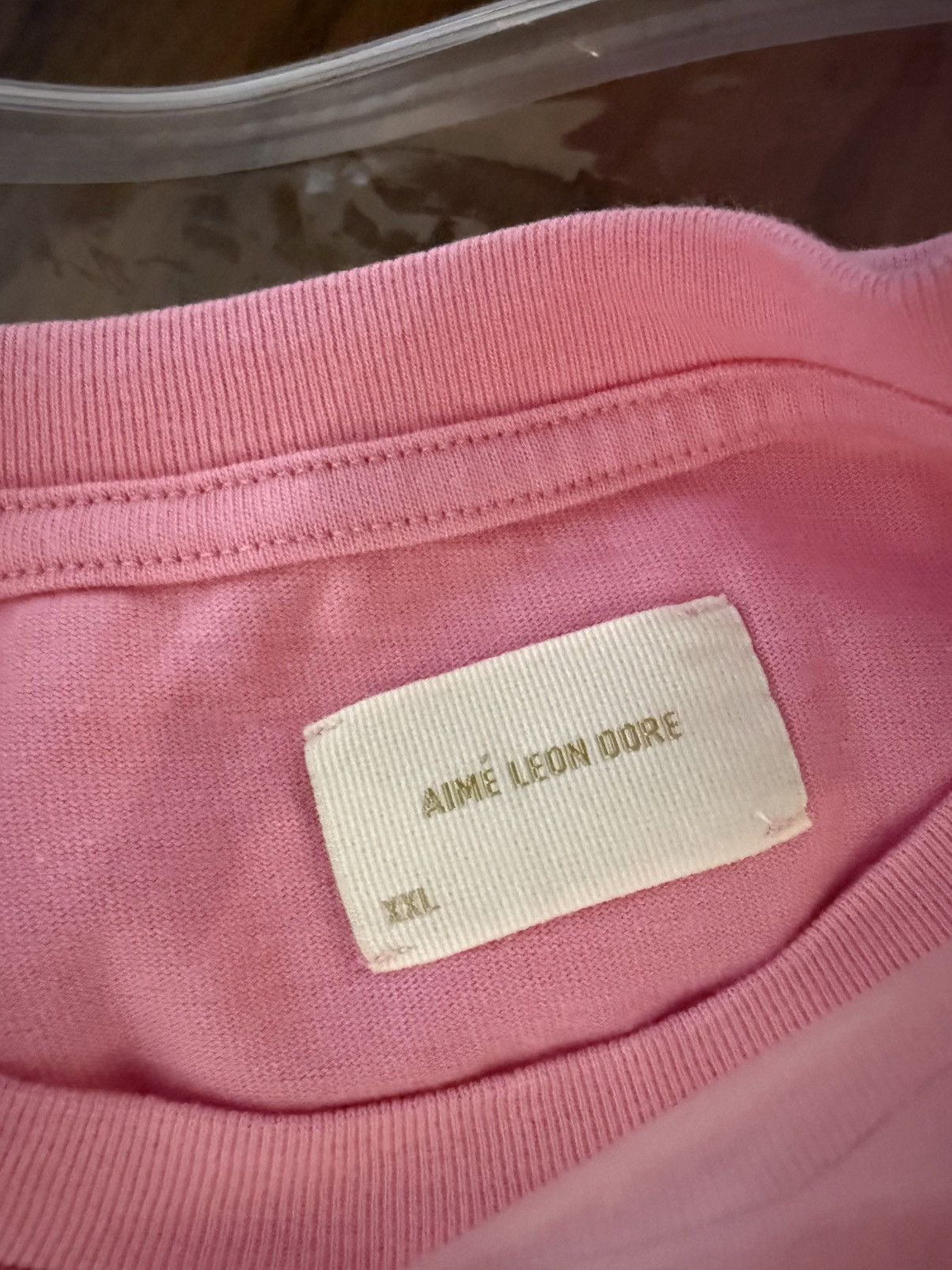 Aime Leon Dore Aime Leon Dore ALD Cycling Logo Tee “Rosebloom” (Pink) XXL Size US XXL / EU 58 / 5 - 6 Thumbnail