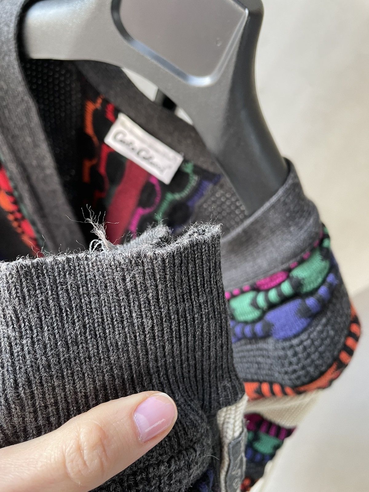 Carlo Colucci × Coogi × Missoni Carlo Colucci Cardigan Coogi/Missoni Style Sweater Y2K 90s Size US M / EU 48-50 / 2 - 9 Thumbnail