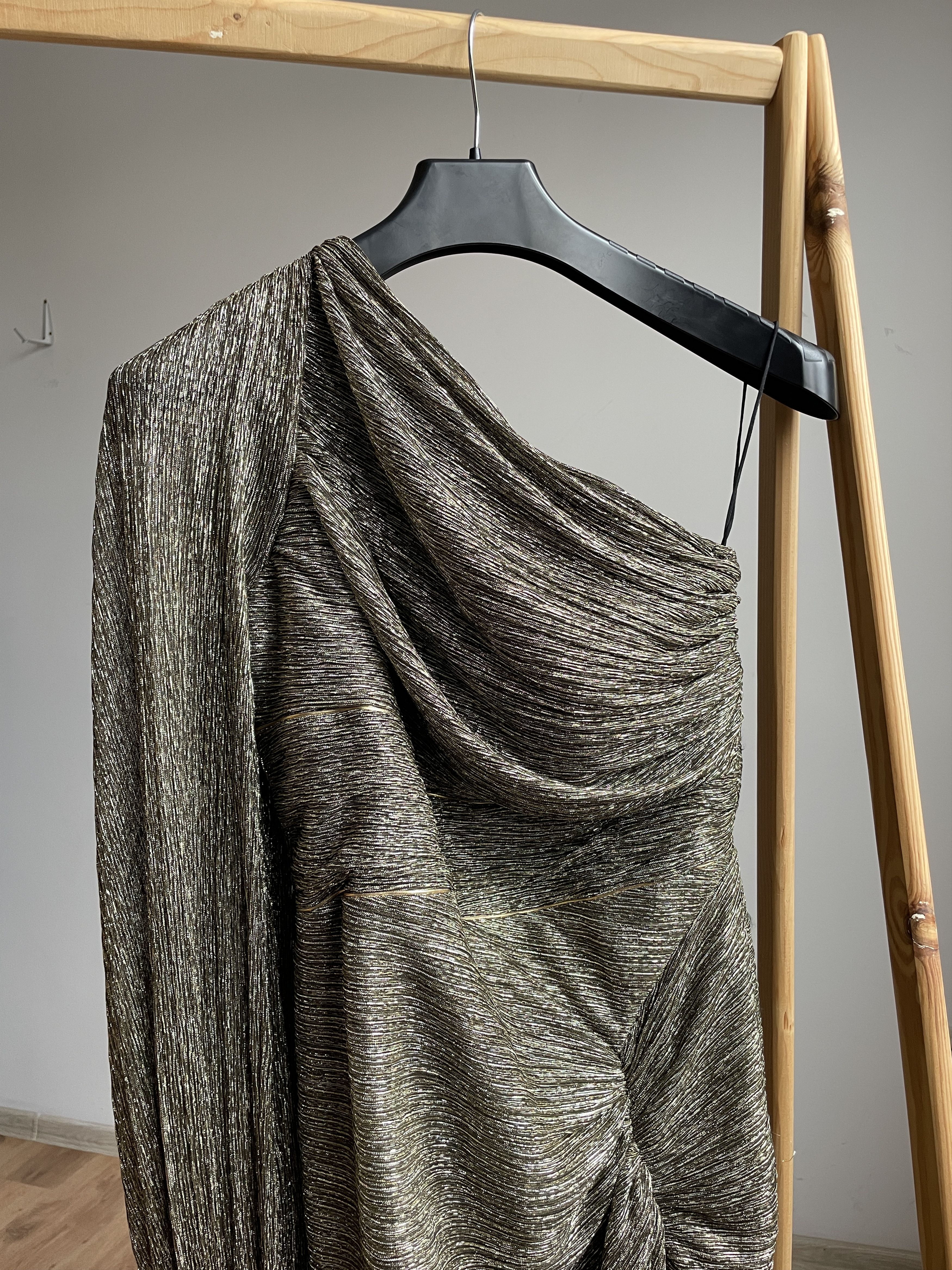 Peter Pilotto Peter Pilotto Metallic Pleated Two Piece Set Top & Pants Size M / US 6-8 / IT 42-44 - 4 Thumbnail