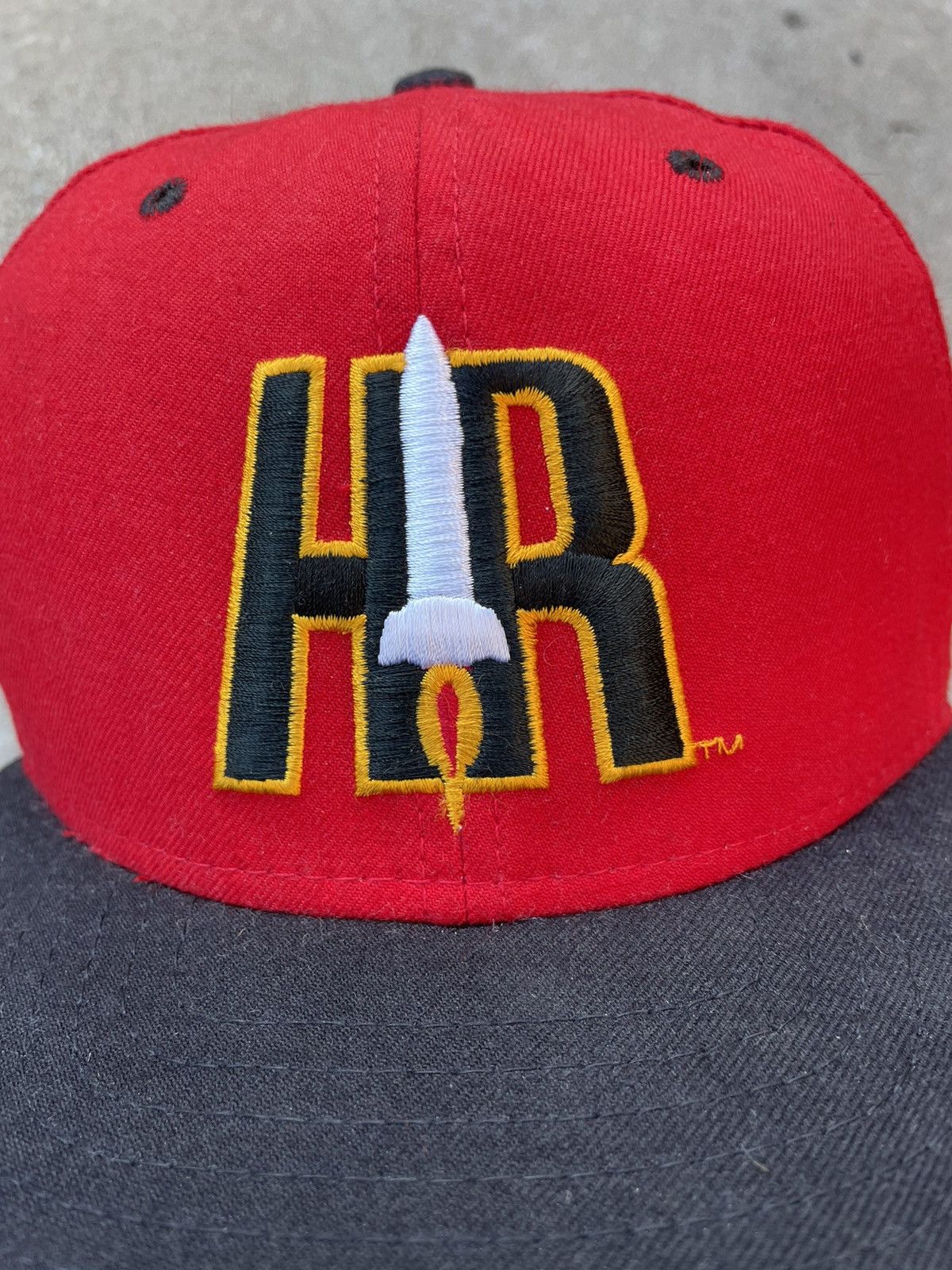 NBA × New Era × Vintage Vintage NBA Houston Rockets New Era Snapback Hat Size ONE SIZE - 3 Thumbnail