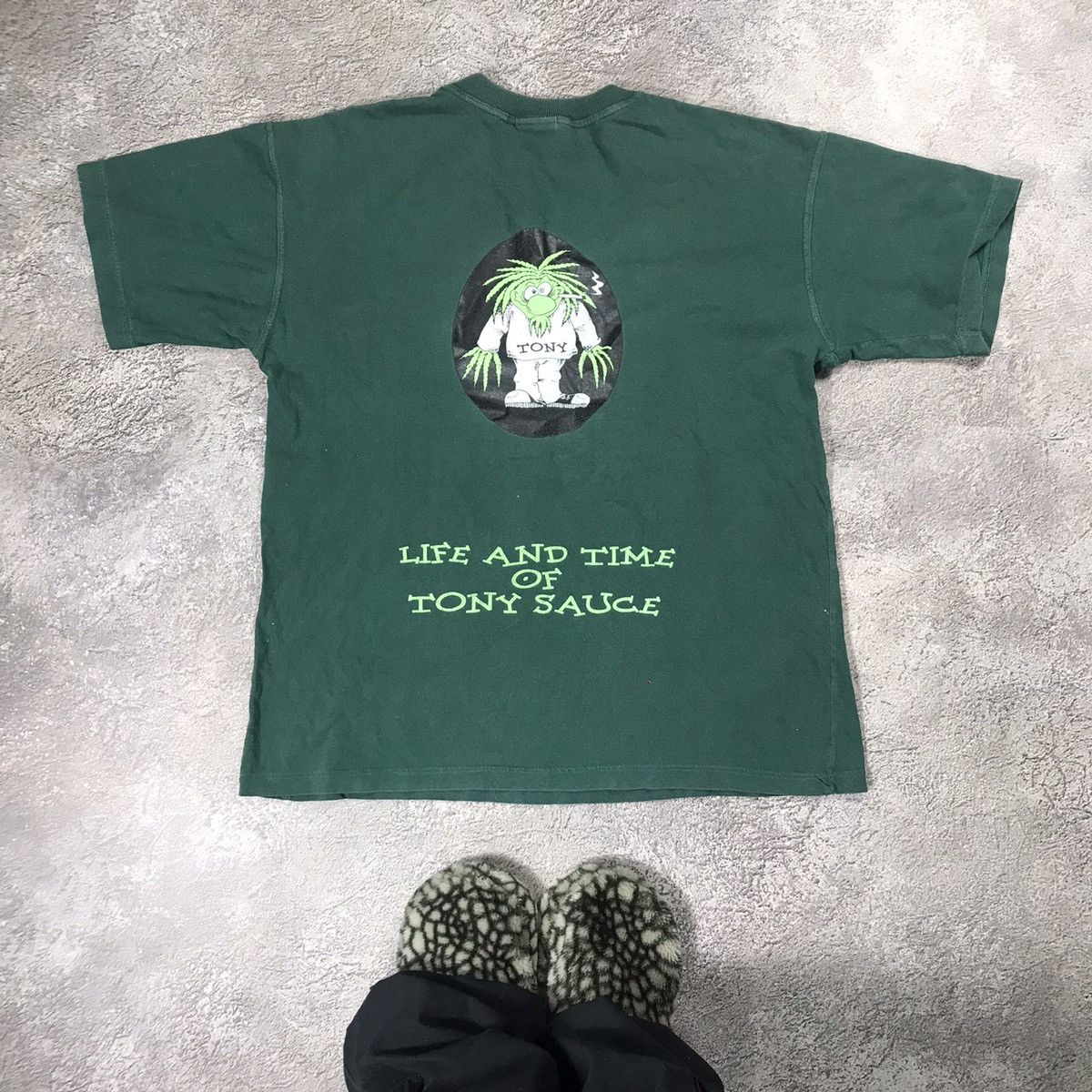Vintage Vintage 90s Graphic Tee Comic Print Grunge Streetwear XL Size US XL / EU 56 / 4 - 4 Thumbnail