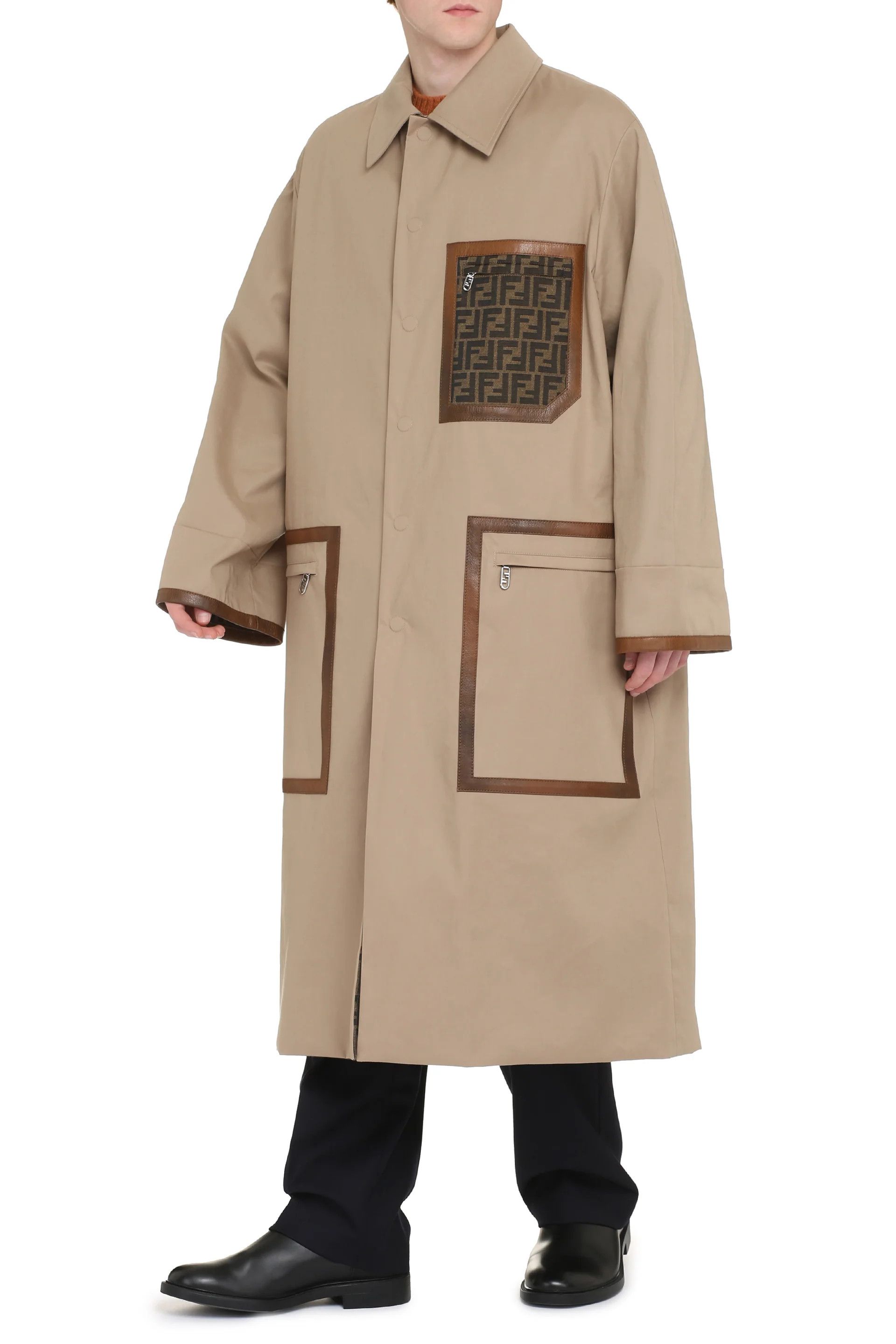 Fendi o1y0125 Overcoat in Camel Size US M / EU 48-50 / 2 - 3 Thumbnail