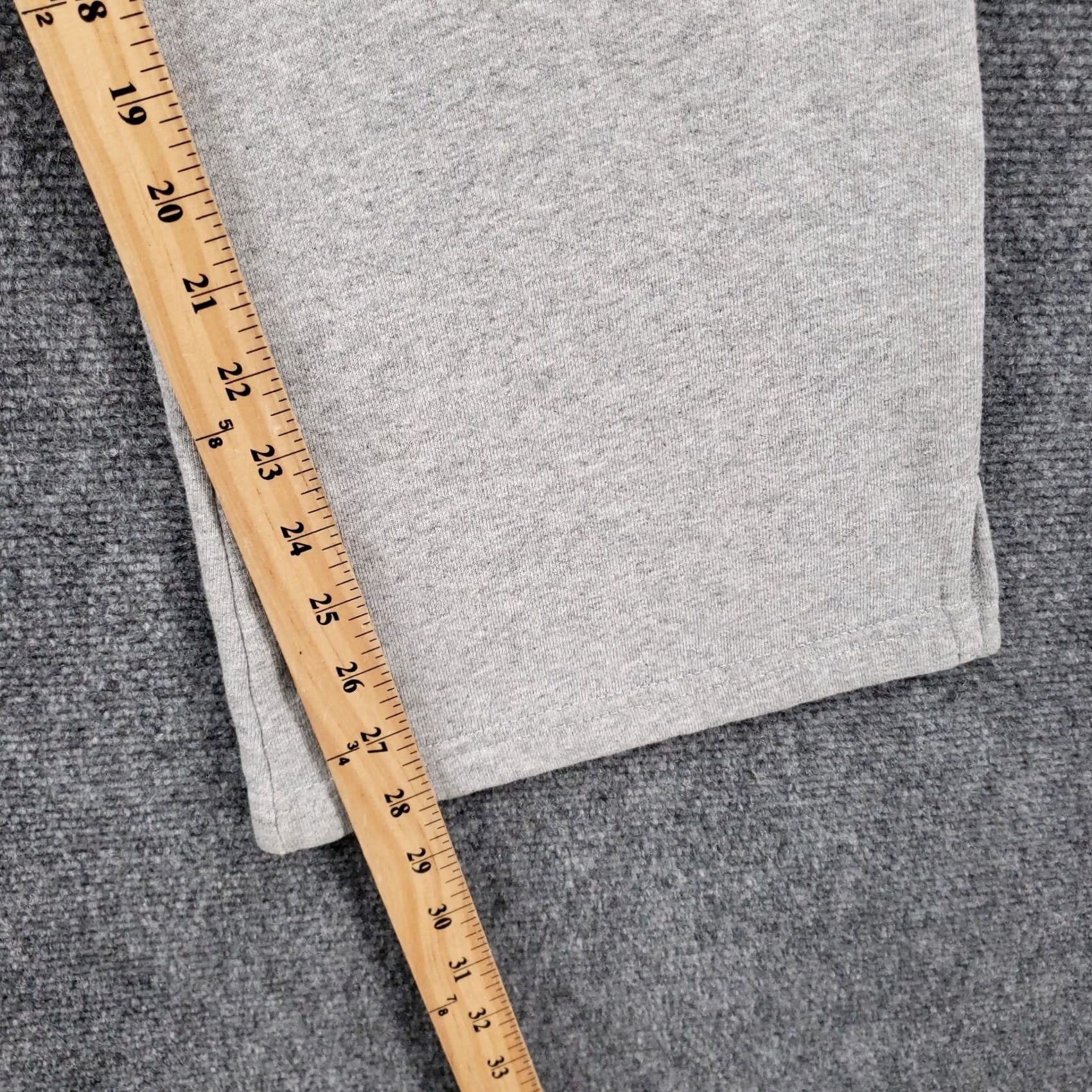Disney VINTAGE Disney Walt Disney World Sweatpants Men Medium Gray Mickey Mouse Fleece Pull On Heather Size US 31 - 6 Thumbnail