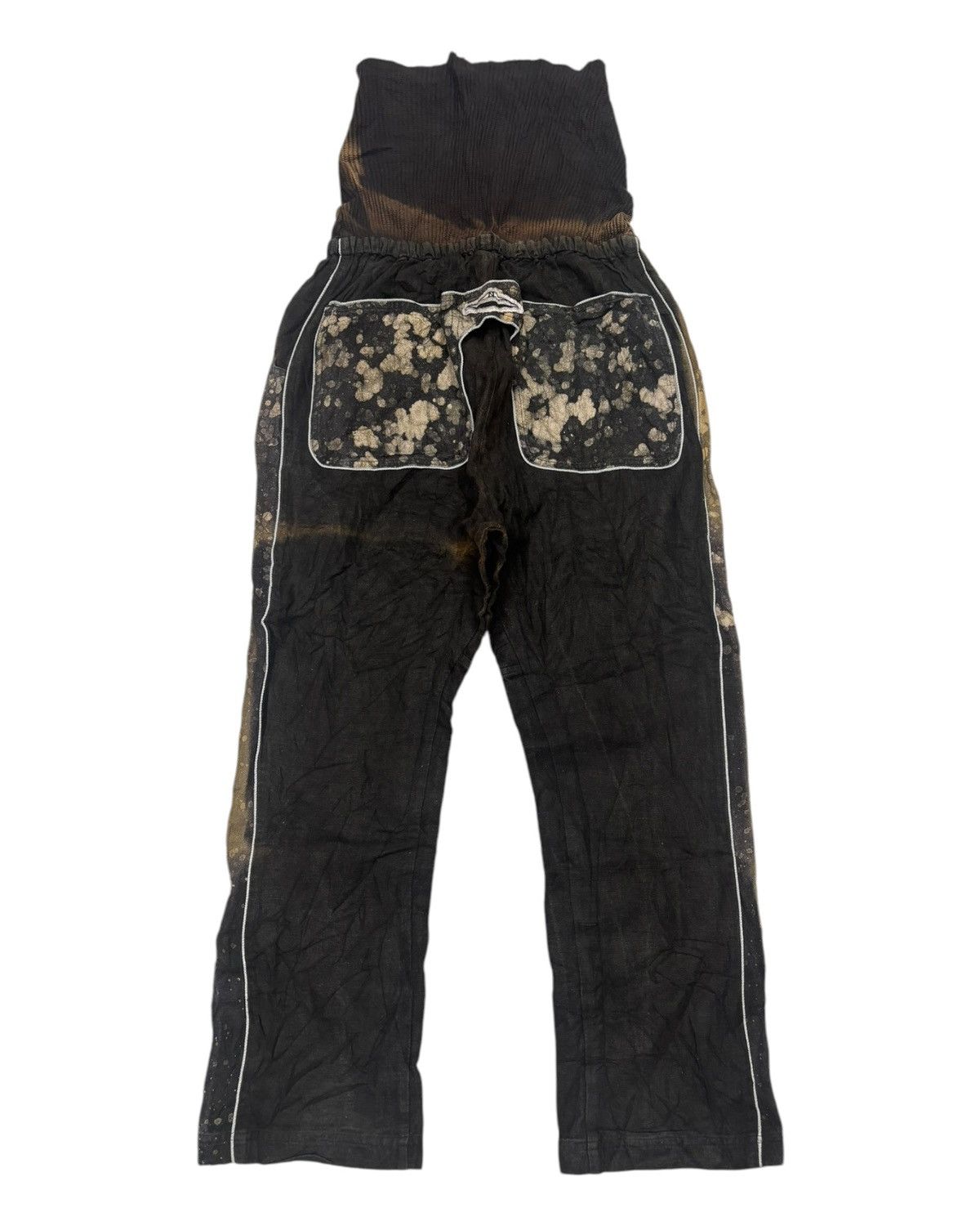 If Six Was Nine 🔥NIL JAPAN AVANT GARDE PLEATED DESIGNER BAGGY PANTS Size US 32 / EU 48 - 2 Thumbnail
