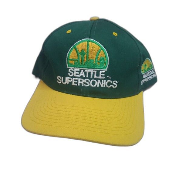 NBA Vintage Seattle Supersonics AJD snapback hat Size ONE SIZE - 1 Thumbnail