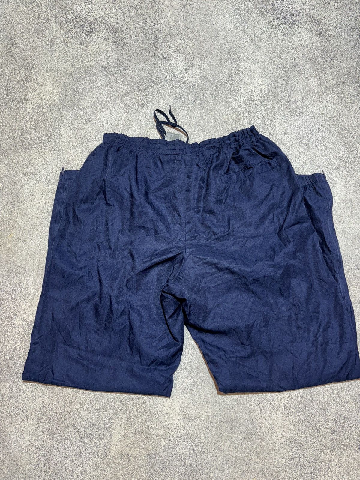 Japanese Brand × Nike × Vintage Nike Vintage Drill Small Logo Nylon pants Blue 00s size L Size US 34 / EU 50 - 10 Thumbnail