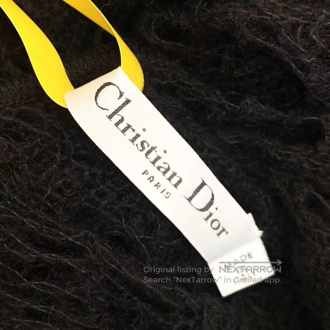 Dior black lace knitted sweater from Dior. Size US M / EU 48-50 / 2 - 4 Thumbnail