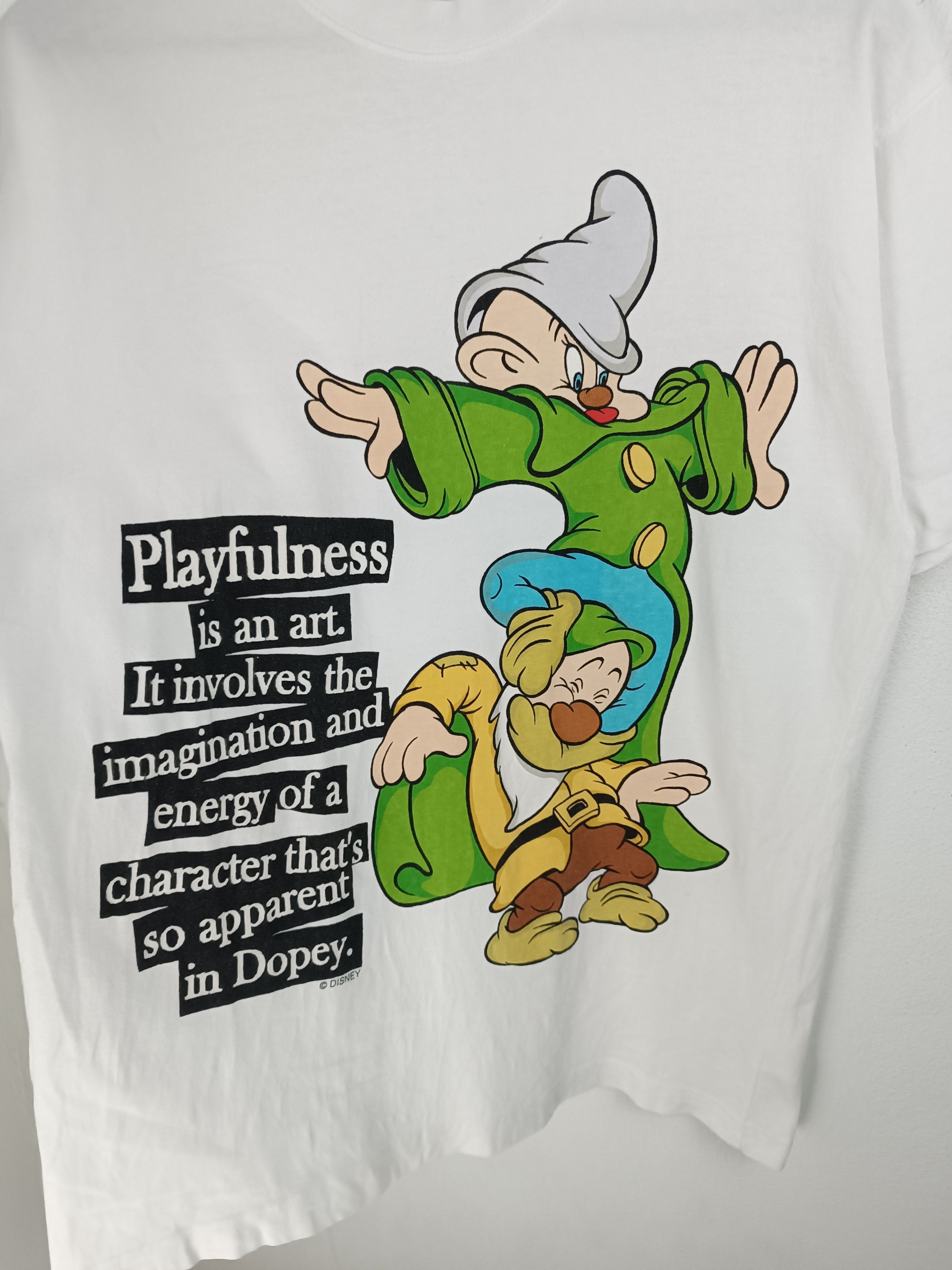Disney VINTAGE 90'S SNOW WHITE & THE 7 DWARFS RARE SEX PISTOLS PUNK Size US M / EU 48-50 / 2 - 10 Thumbnail