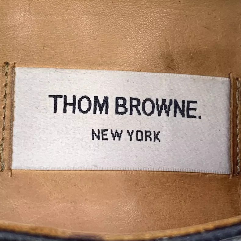 Thom Browne Thom Browne Black brocade carved lace up casual leather sh Size US 9 / EU 42 - 7 Thumbnail