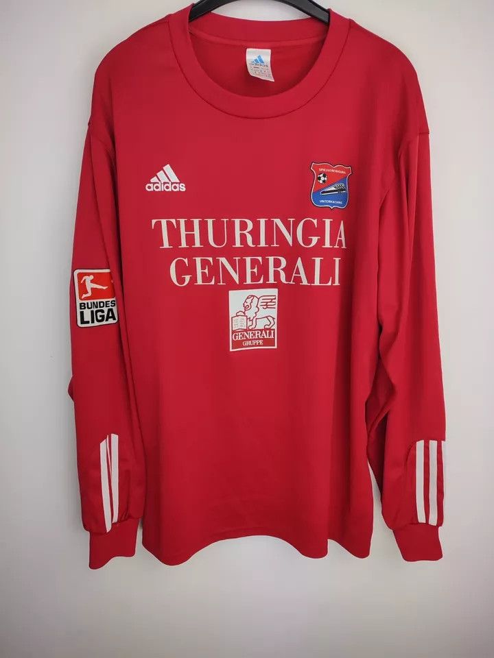 Adidas 2003-04 Spvgg Unterhaching #22 Majstorovic Matchwor Size US XL / EU 56 / 4 - 2 Thumbnail