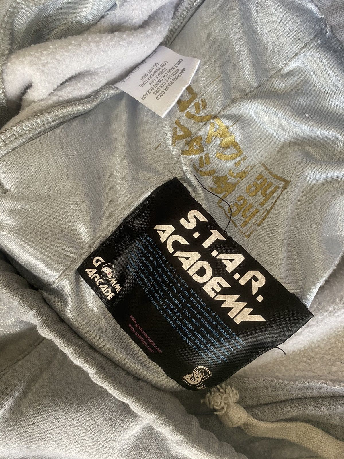SABIT × Vintage Sabit NYC anime Sweat Pants Size US 34 / EU 50 - 6 Thumbnail