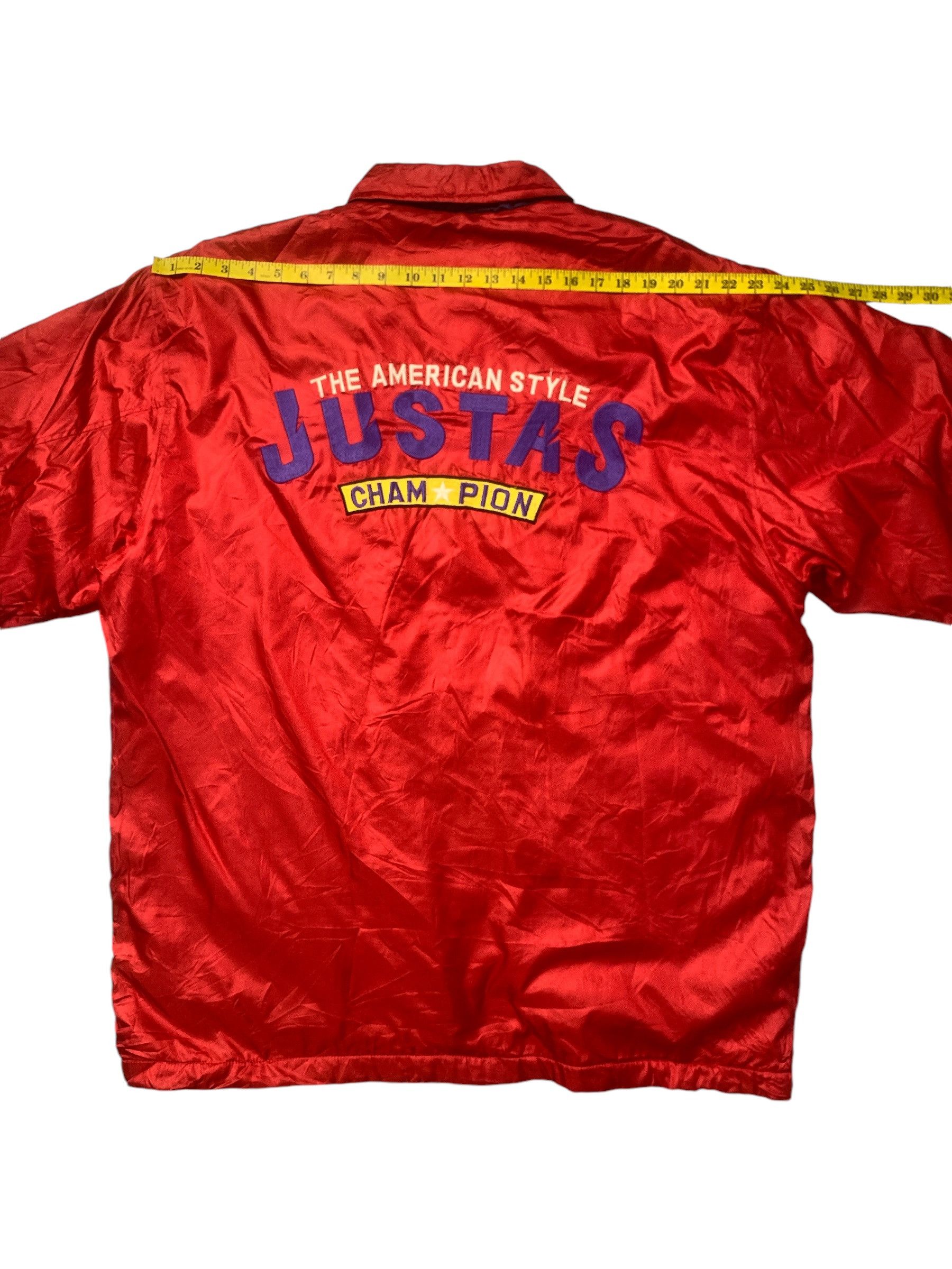 Japanese Brand Rare Design Vintage Justas American Style Sherpa Jackets Size US L / EU 52-54 / 3 - 11 Thumbnail