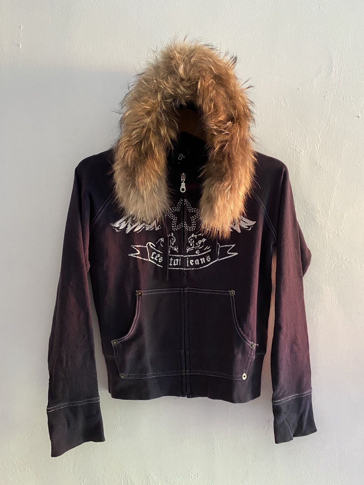 20471120 Espin italy faux fur hoodie lgb style Size US M / EU 48-50 / 2 - 1 Thumbnail