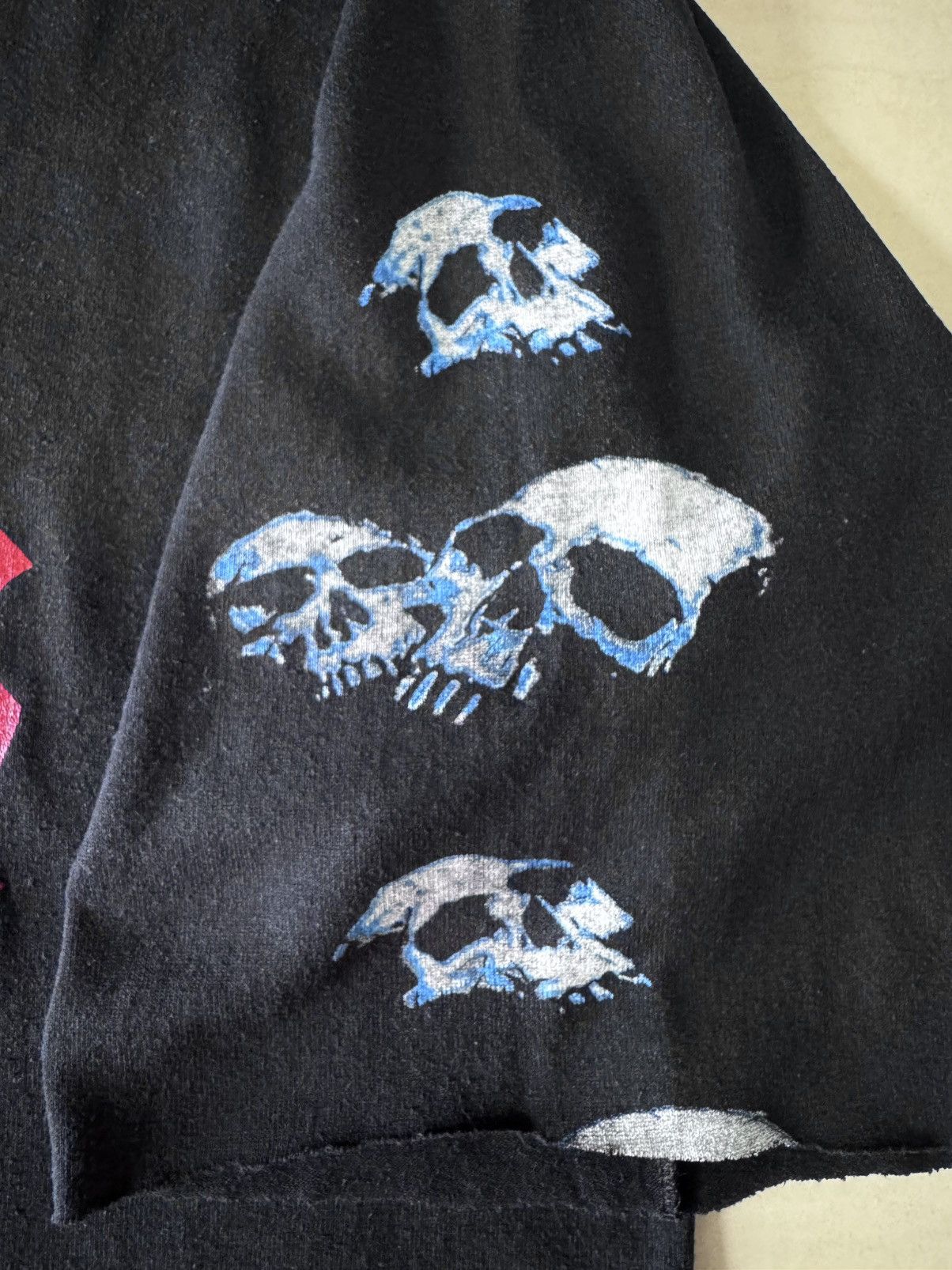 Band Tees × Vintage 1991 Obituary Cause Of Death Metal 90s Tee Blue Grape Shirt Size US L / EU 52-54 / 3 - 10 Thumbnail