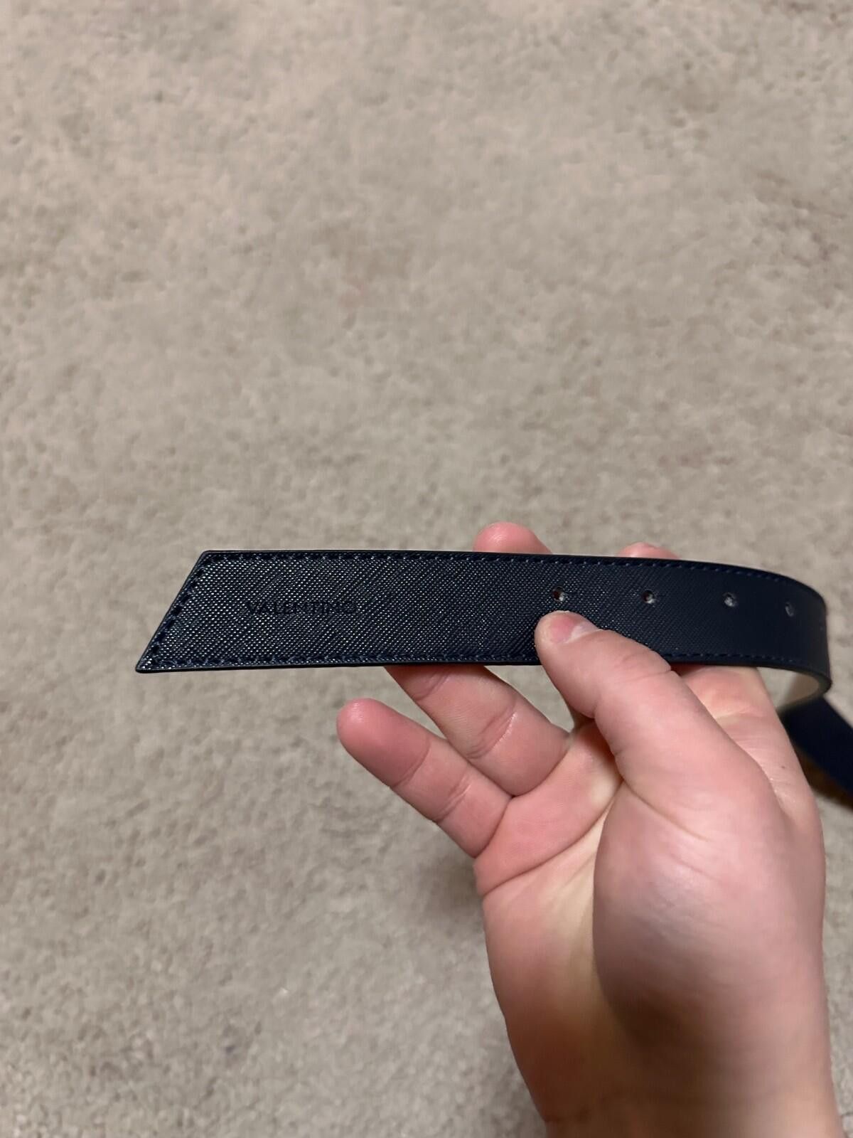 Valentino Valentino Women Belt Divina Blue NWT Size ONE SIZE - 7 Thumbnail