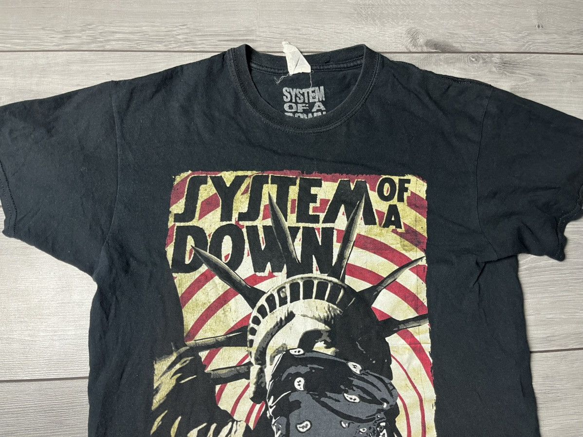 Band Tees System of a down tshirt american gangsta sizd Medium Size US M / EU 48-50 / 2 - 3 Thumbnail