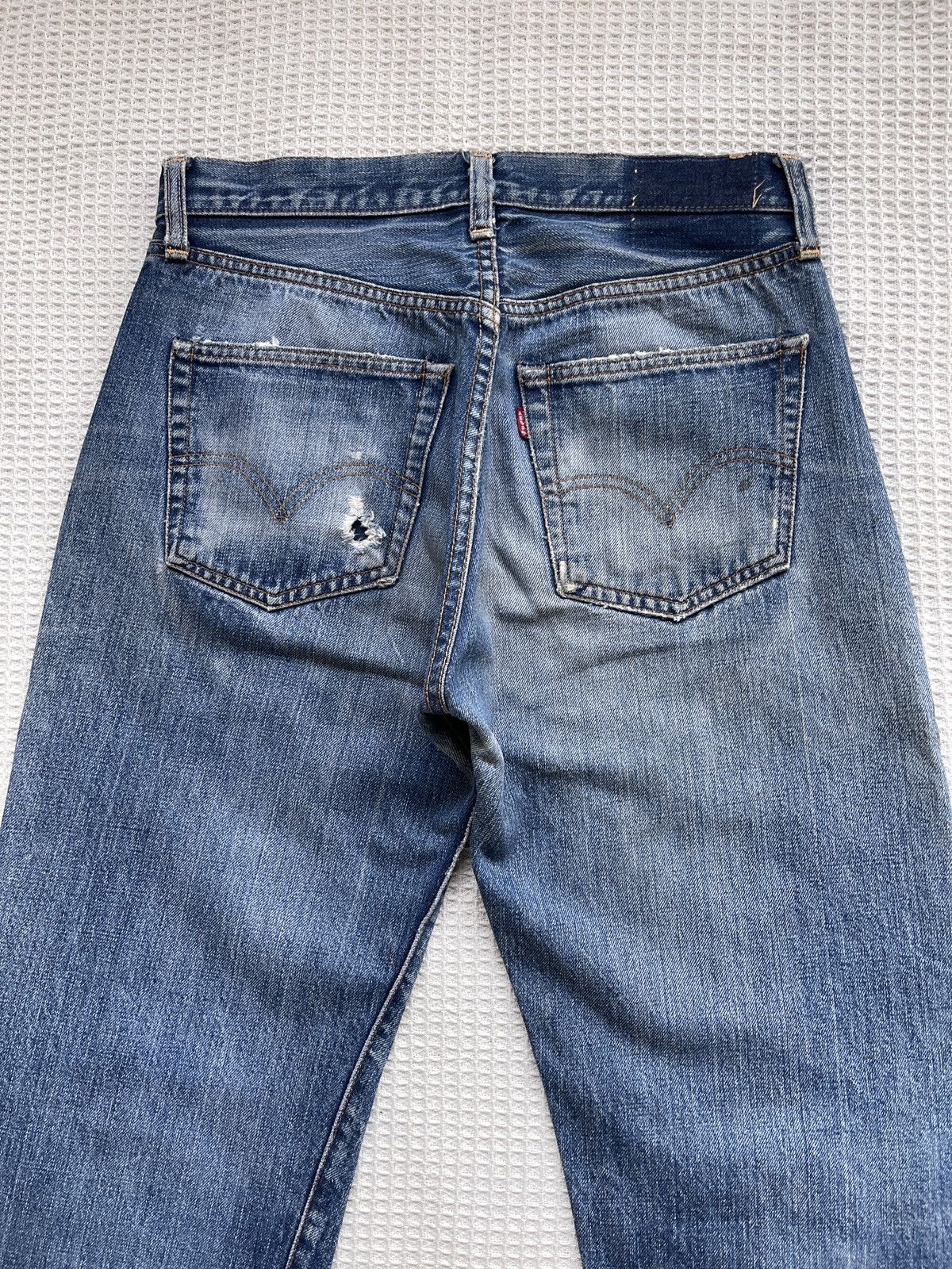 Levi's True Vintage🔥60s Levis 501 Big E Hidden Rivet Selvedge Jeans Size US 30 / EU 46 - 5 Thumbnail