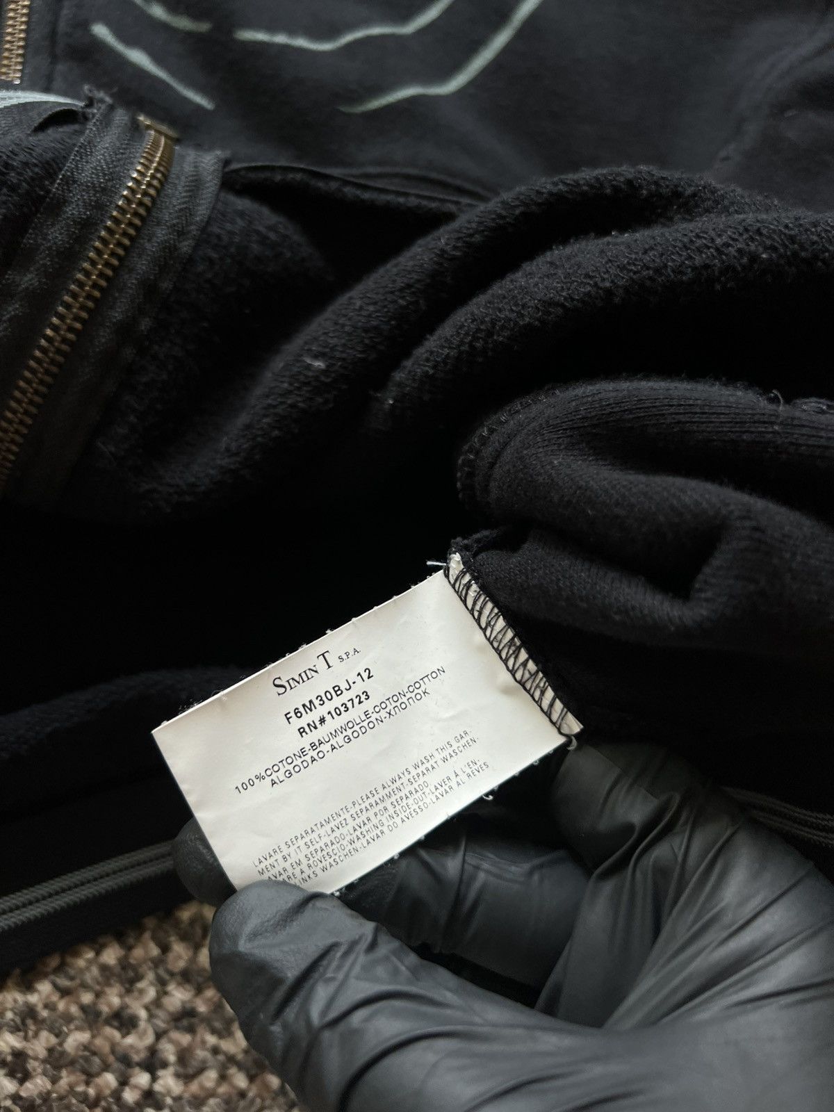 Armani Armani Jeans Zipper Jacket Vintage 00ʼs Y2K Size US XXL / EU 58 / 5 - 12 Thumbnail