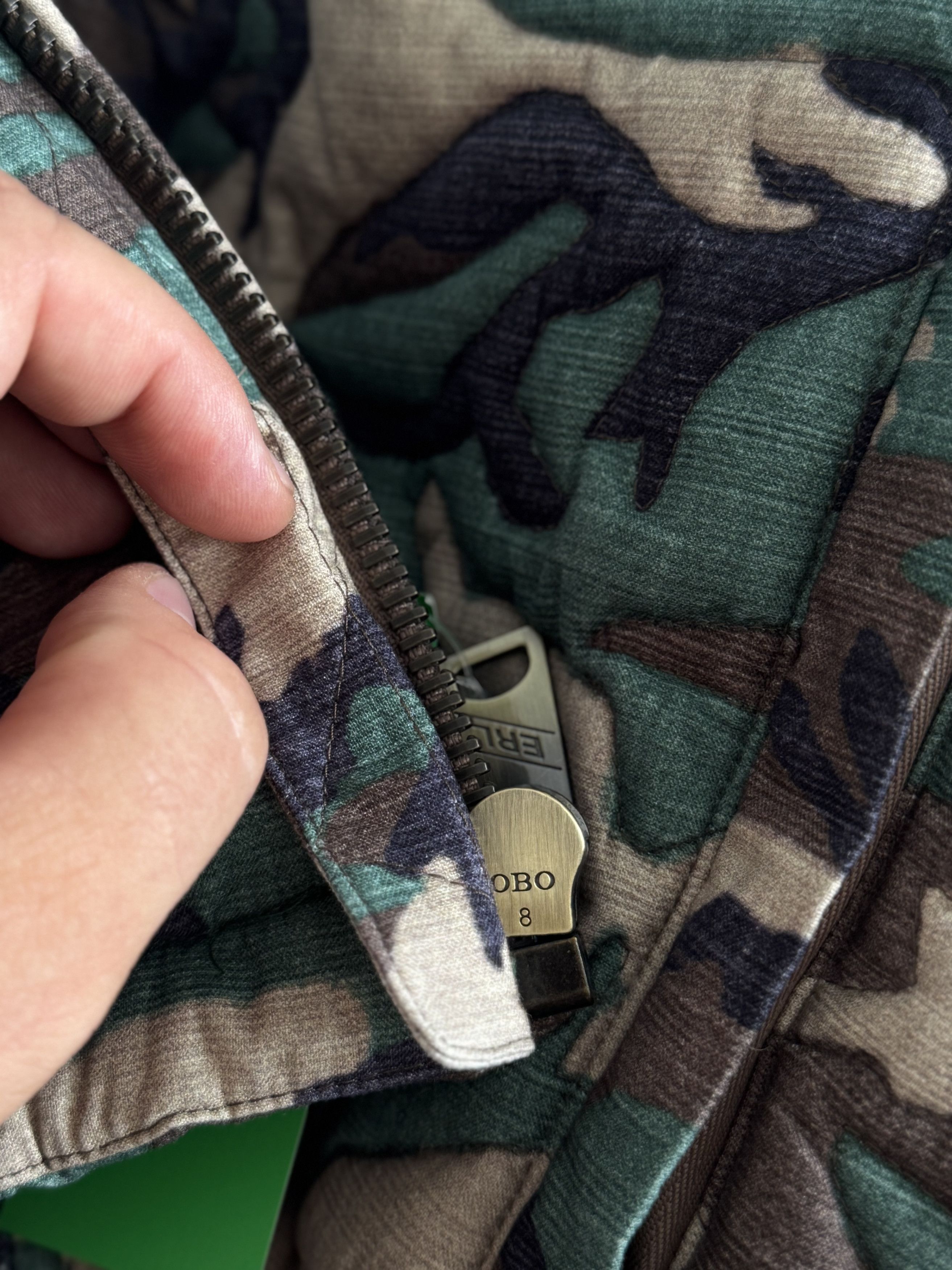 ERL ERL Camouflage Quilted Down Jacket | Size S Size US S / EU 44-46 / 1 - 10 Thumbnail