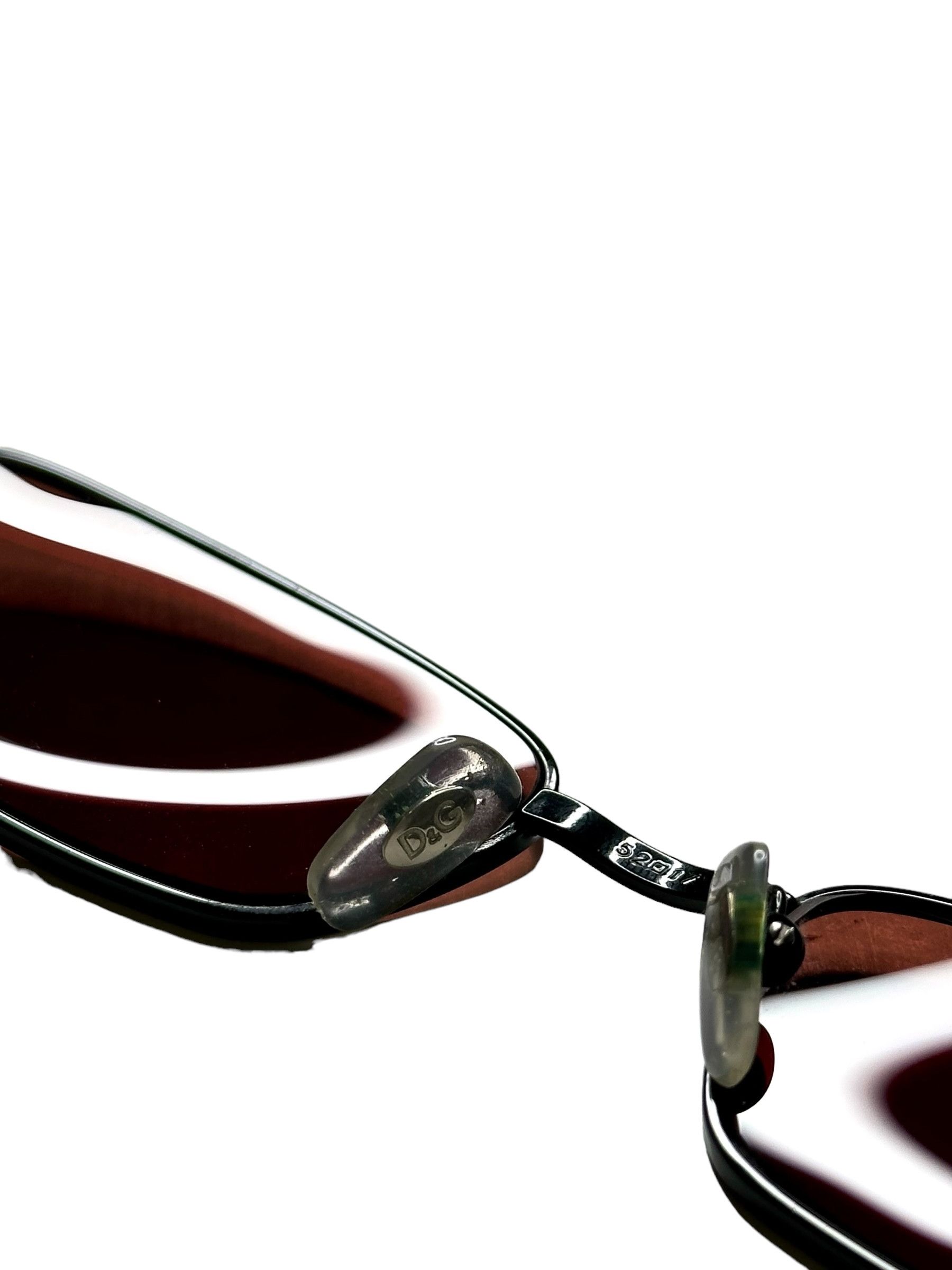 Dolce & Gabbana D&G Checkered Slim Sunglasses Size ONE SIZE - 6 Thumbnail