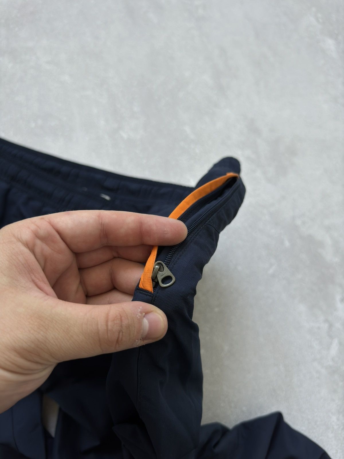Nike × Vintage Nike Vintage Nylon F.C Barcelona Drill Pants Football Swoosh Size US 36 / EU 52 - 5 Thumbnail