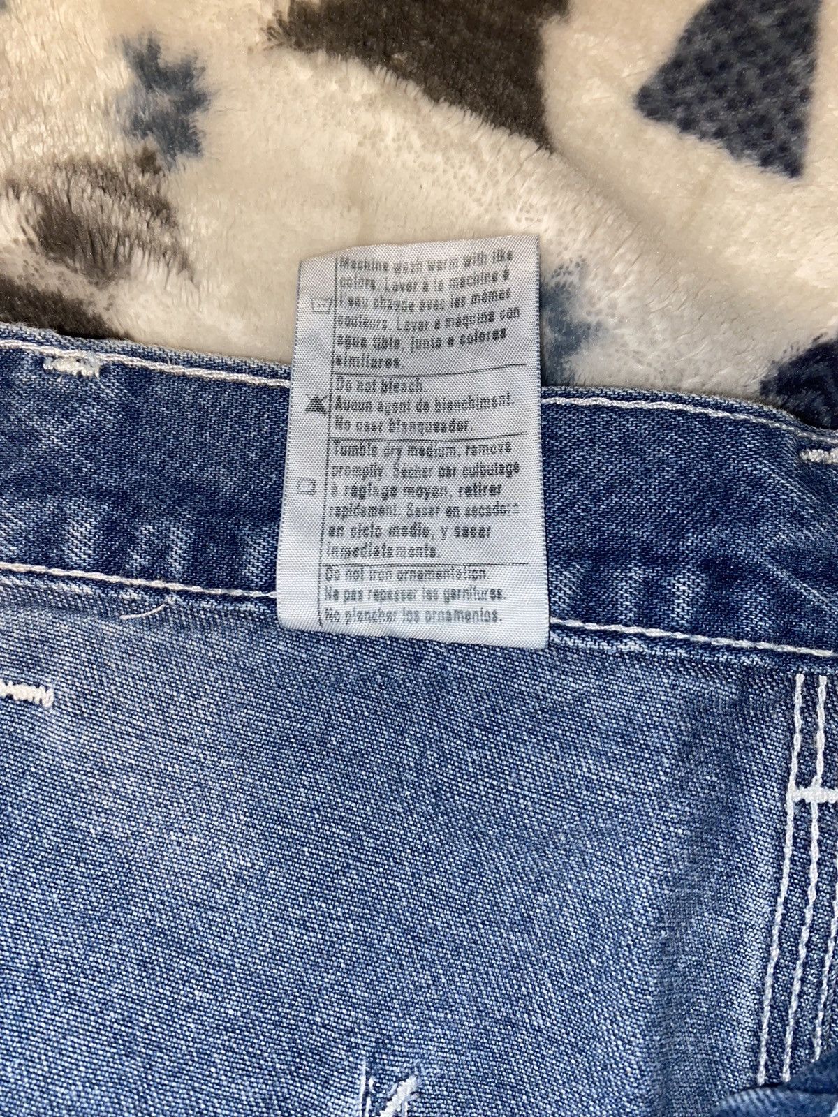 Carhartt × Vintage 36/36 Carhartt Blue Jeans Size US 36 / EU 52 - 7 Thumbnail