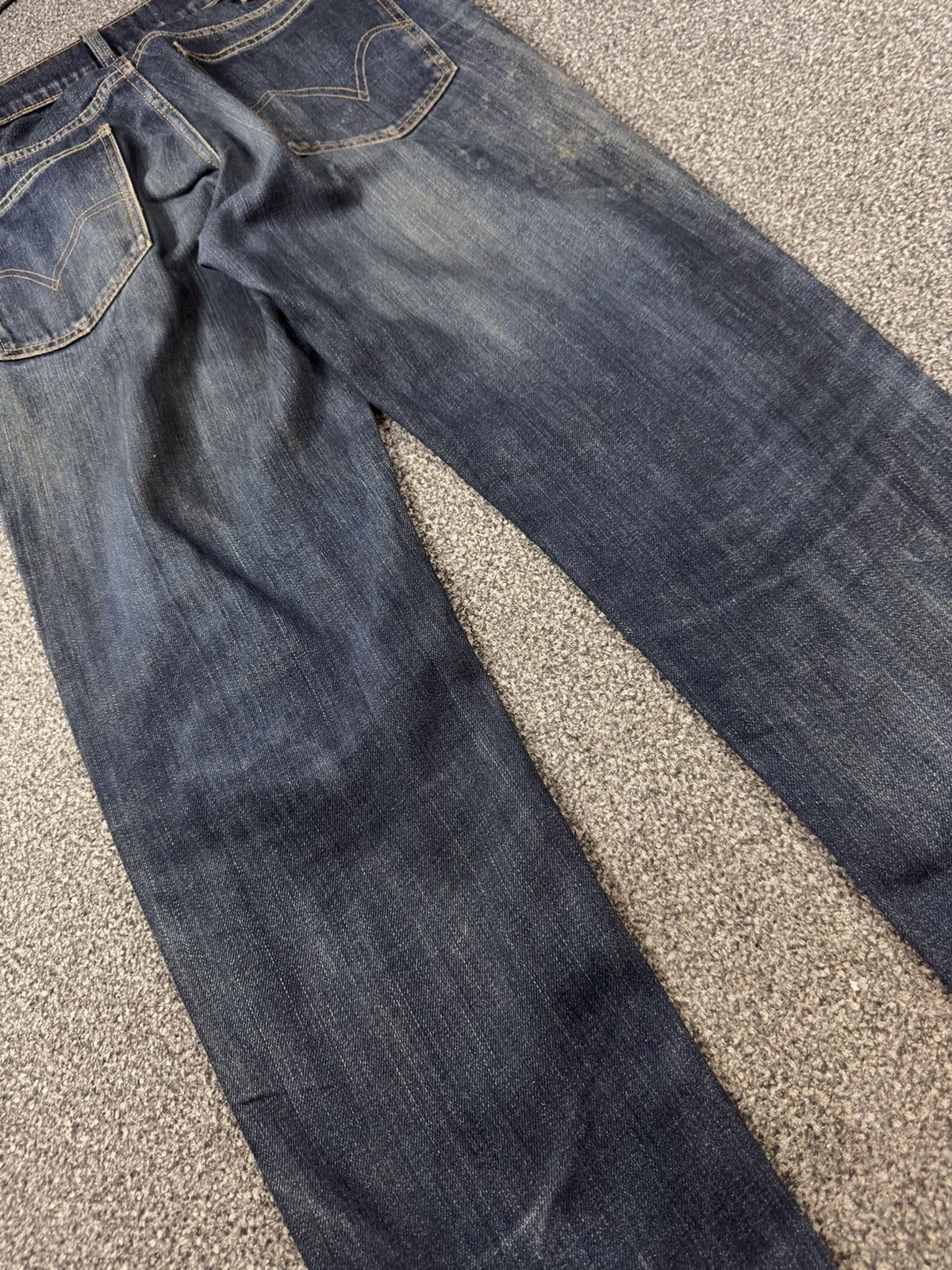 Levi's Vintage Denim Levis 606 Tappered Heavy Faded Distressed Wash Size US 32 / EU 48 - 11 Thumbnail