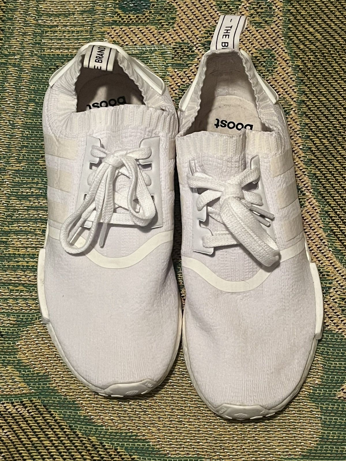 Adidas adidas nmd triple white Size US 9 / EU 42 - 3 Thumbnail