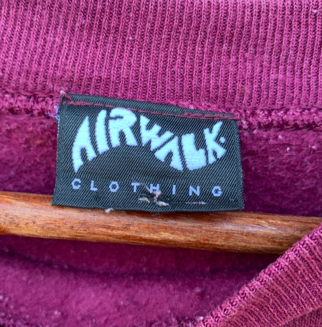 Vintage Vintage 90s Airwalk Skateboard Crewneck Size US M / EU 48-50 / 2 - 8 Thumbnail