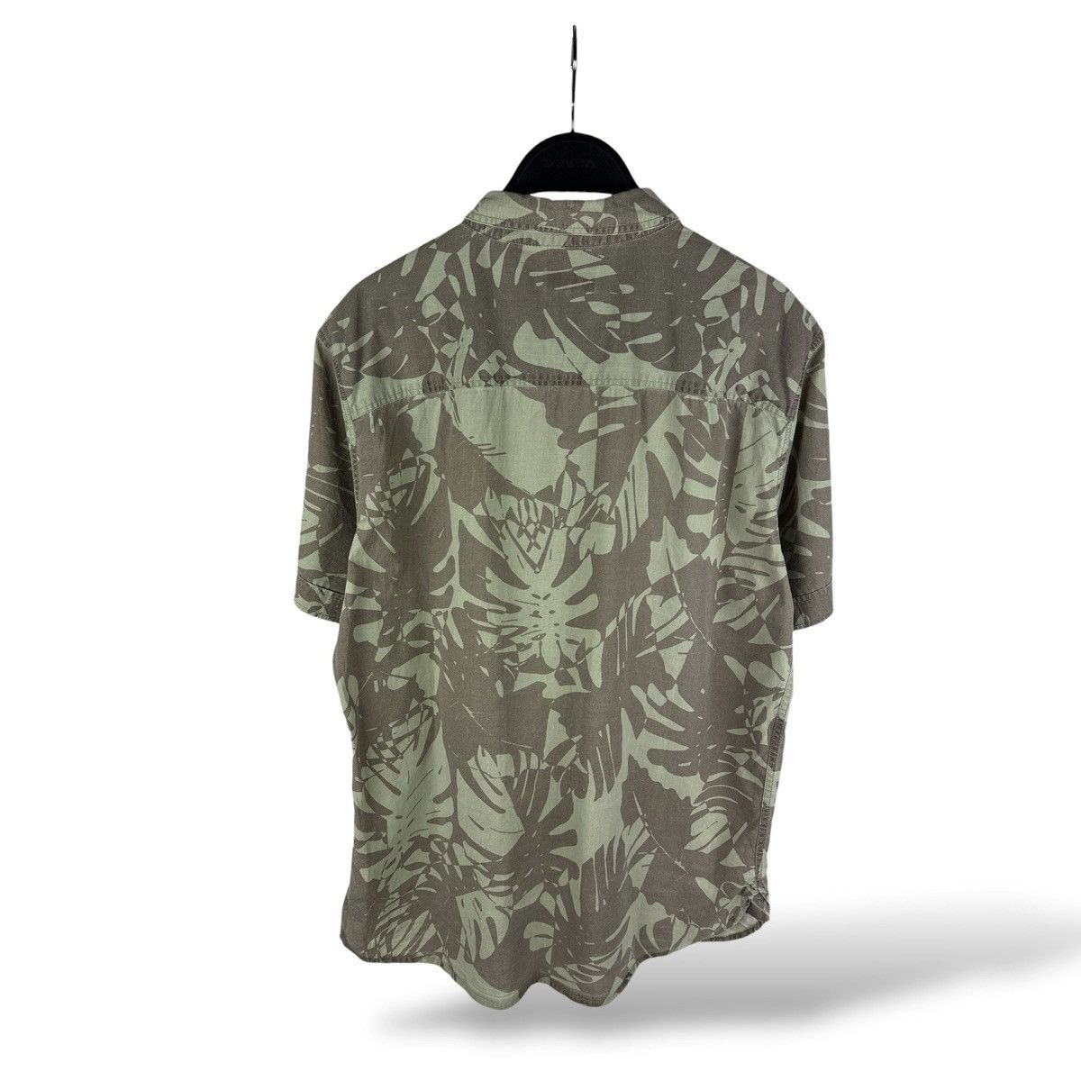 Allsaints Allsaints Palmae Short Sleeve Shirt Slim Fit All Over Print Size US M / EU 48-50 / 2 - 9 Thumbnail