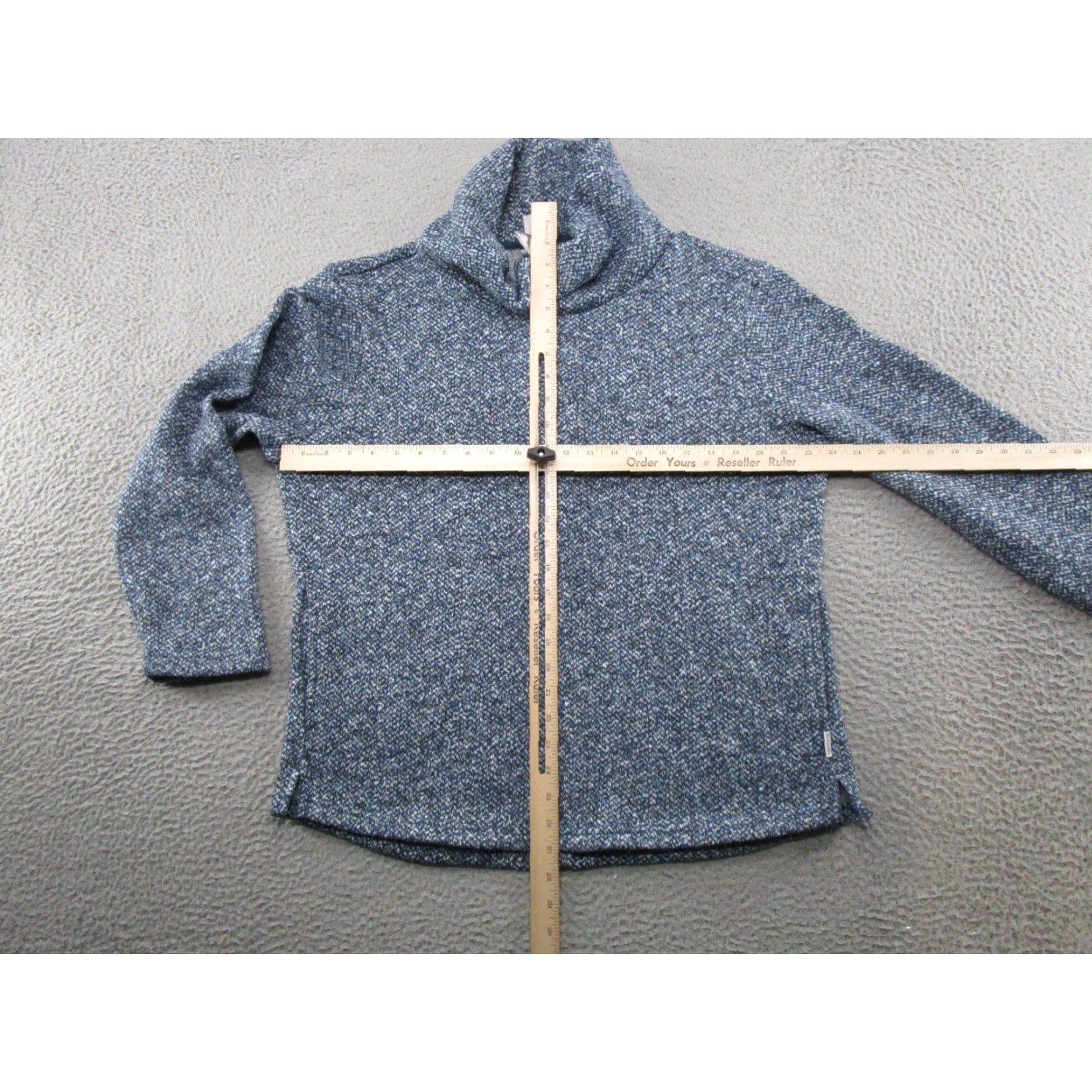 Avalanche Avalanche Blue Pullover Mock Neck Sweater Women's L Outdoors Casual 90s Theme Size L / US 10 / IT 46 - 4 Thumbnail