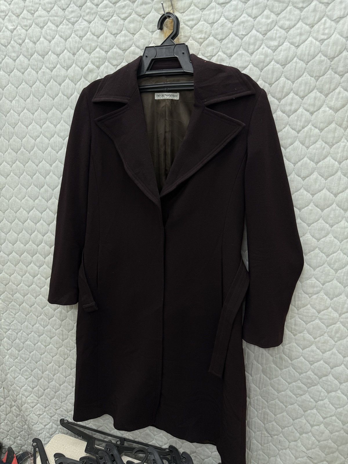 Emporio Armani 🔥🔥🔥ARCHIVE EMPORIO ARMANI LONG JACKET Size S / US 4 / IT 40 - 2 Thumbnail
