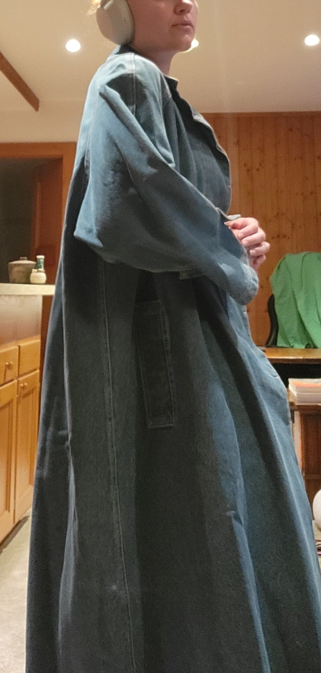 Calvin Klein Calvin Klein Vintage Oversized Denim Coat – One Size Size US L / EU 52-54 / 3 - 9 Thumbnail