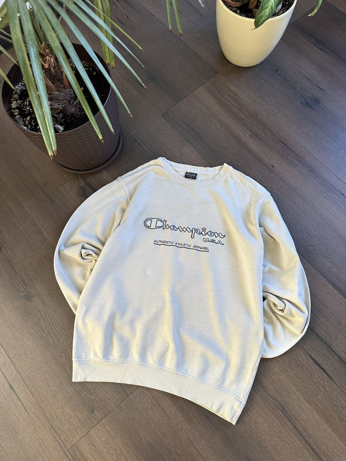 Champion Vintage Champion USA Sweatshirt Y2K Fit Size US L / EU 52-54 / 3 - 1 Thumbnail