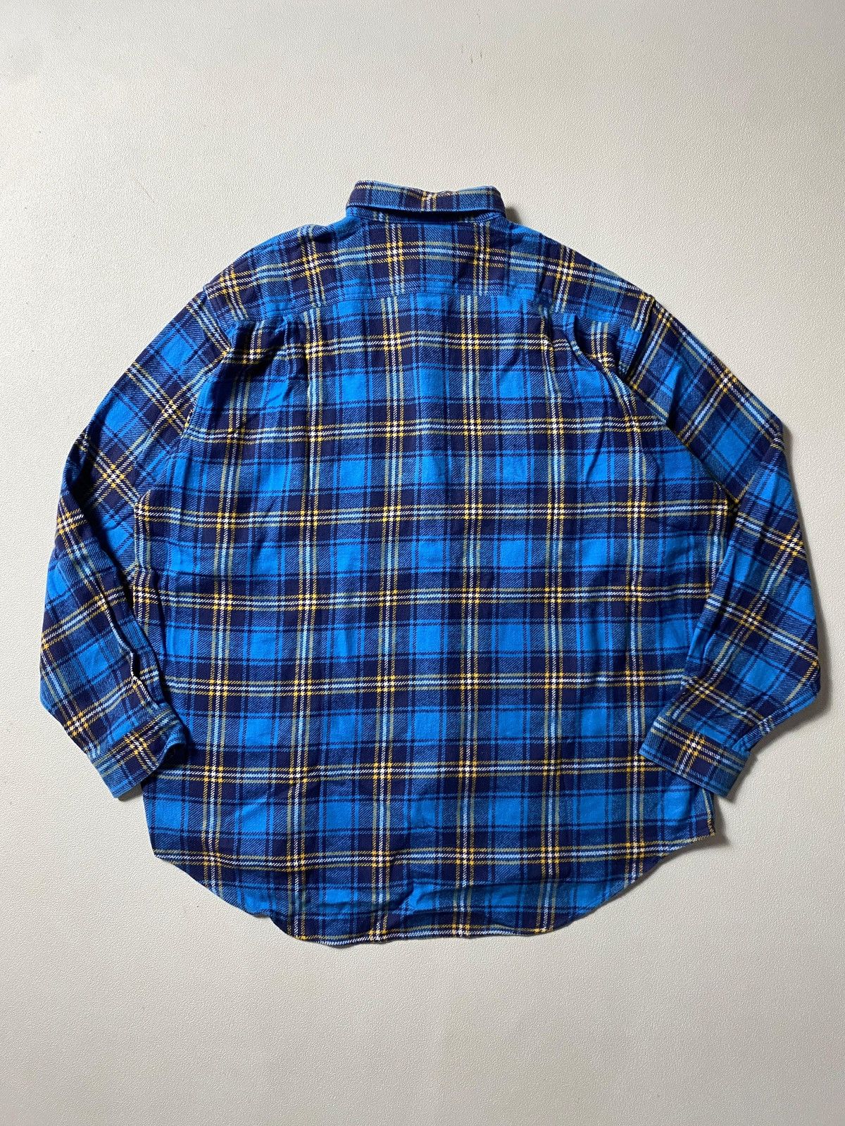 Japanese Brand Beams Flannel Shirt Size US L / EU 52-54 / 3 - 2 Thumbnail