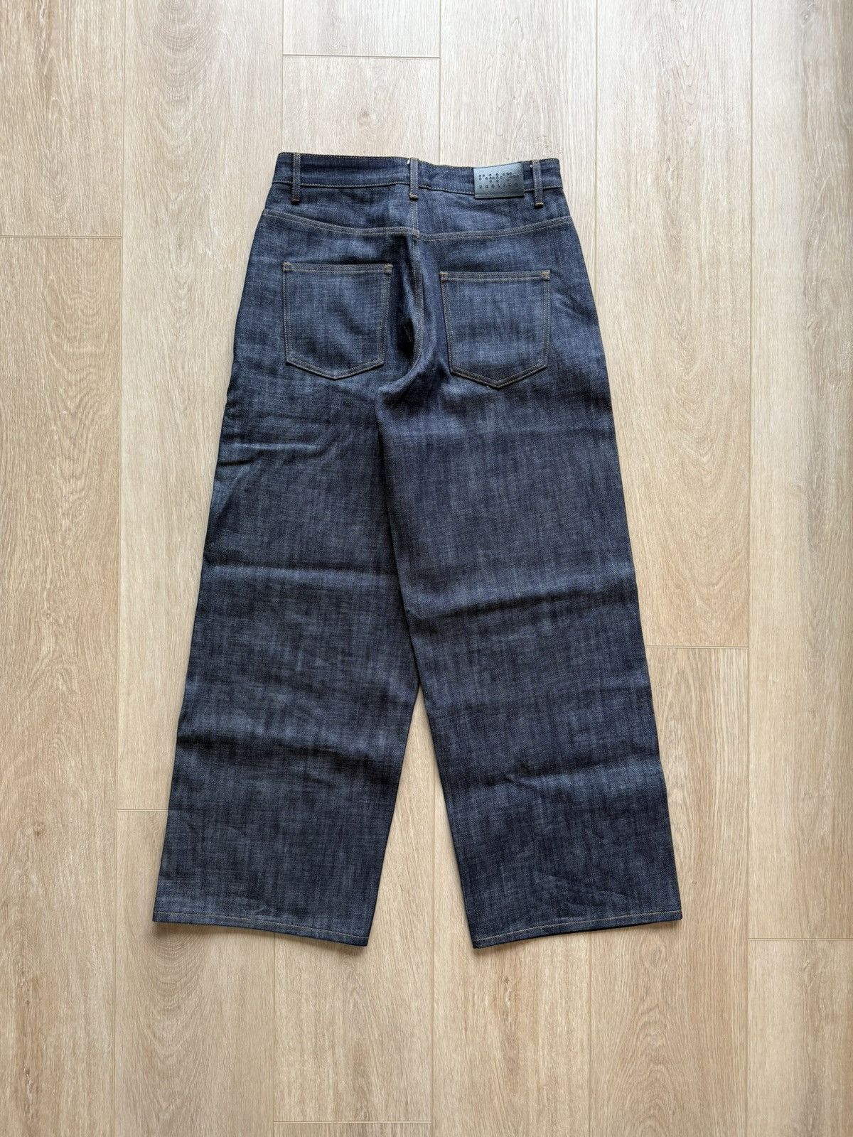 BERLINC RAW INDIGO JAPANESE SELVEDGE BAGGY JEANS