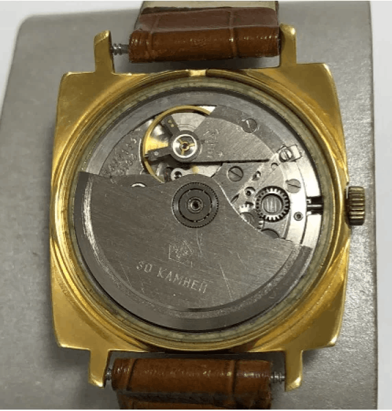 Vintage Vintage soviet 1st MChZ Men's wristwatch Poljot USSR Size ONE SIZE - 2 Thumbnail