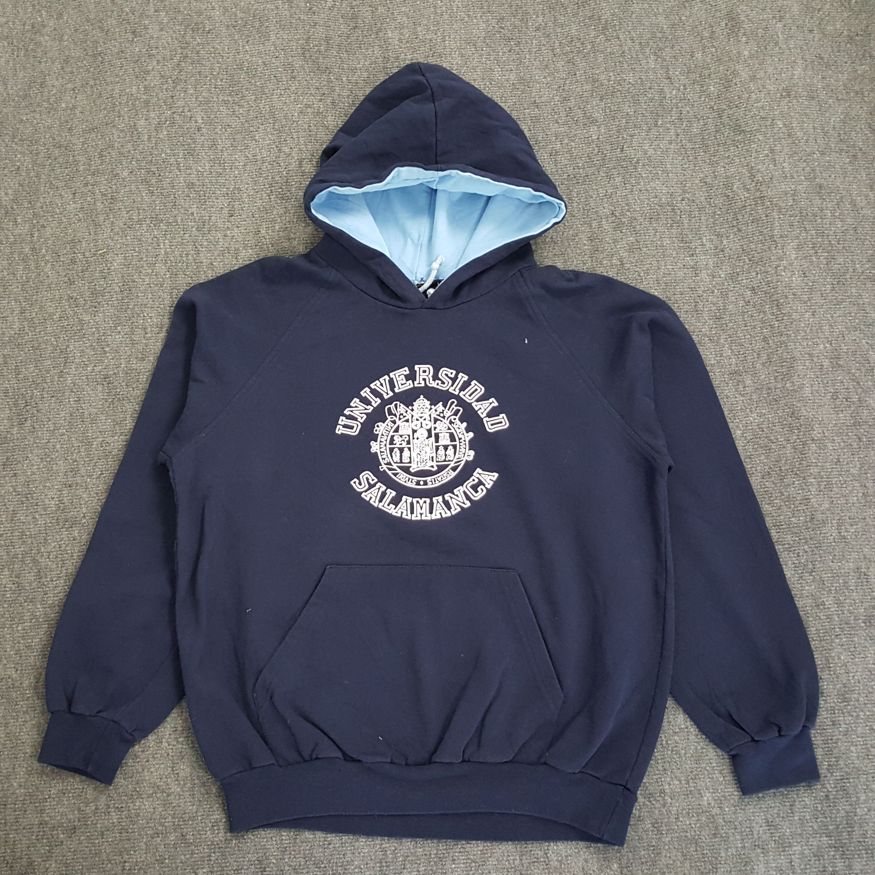 Vintage Universidad de Salamanca Spain College Hoodies Size US M / EU 48-50 / 2 - 1 Thumbnail