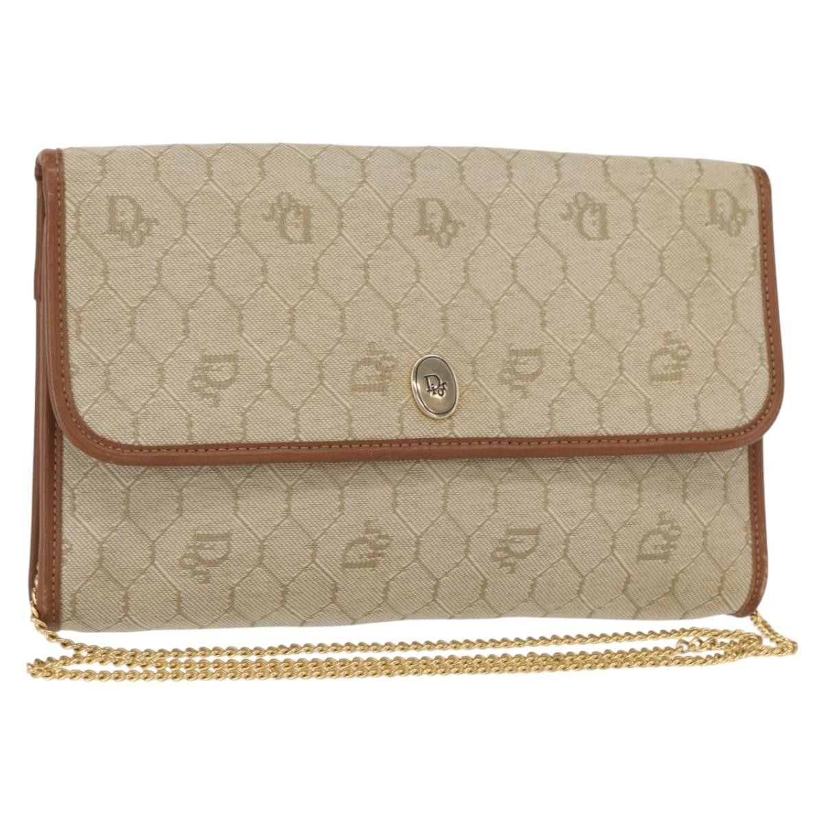 Dior Christian Dior Vintage Honeycomb chain Canvas Size ONE SIZE - 1 Thumbnail
