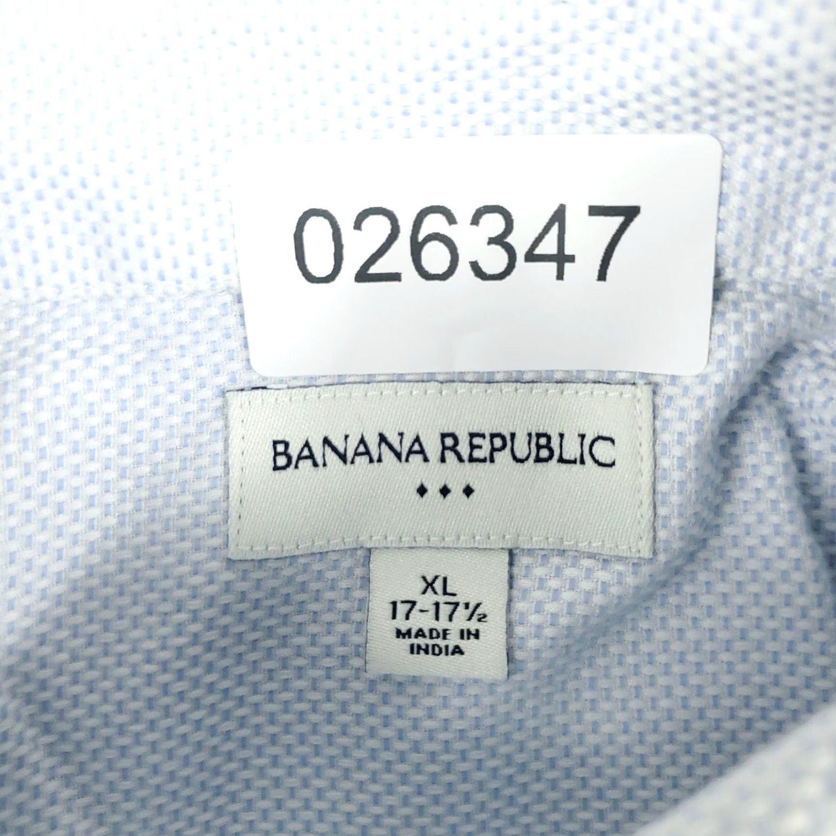 Banana Republic VINTAGE Banana Republic Shirt Mens XL Blue Button-Up Collared Long Sleeve Casual Business Formal Regular Cotton Modern Preppy Mens XL Blue Size US XL / EU 56 / 4 - 7 Thumbnail