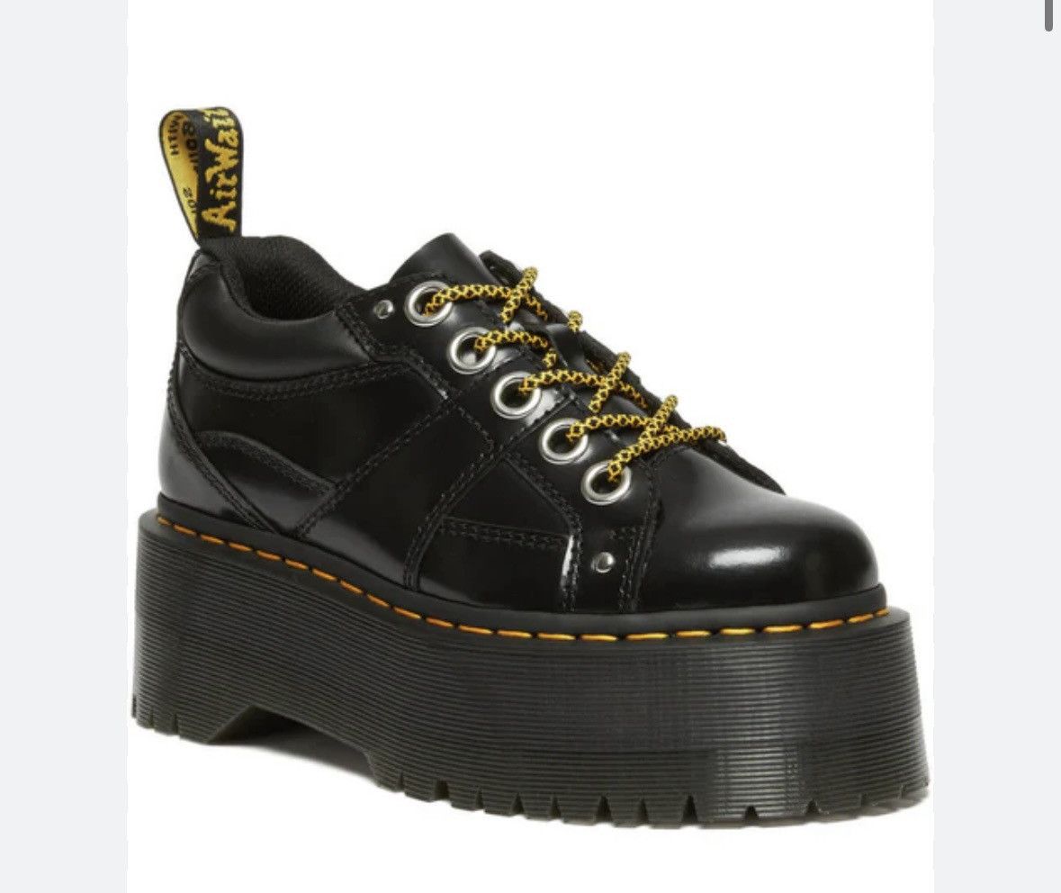 Other Doc Martin 5 eye max buttero leather platforms Size US 7 / IT 37 - 1 Thumbnail