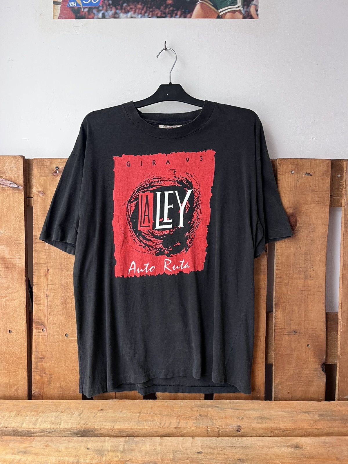 Vintage 1993 La Ley autoruta tour band t shirt